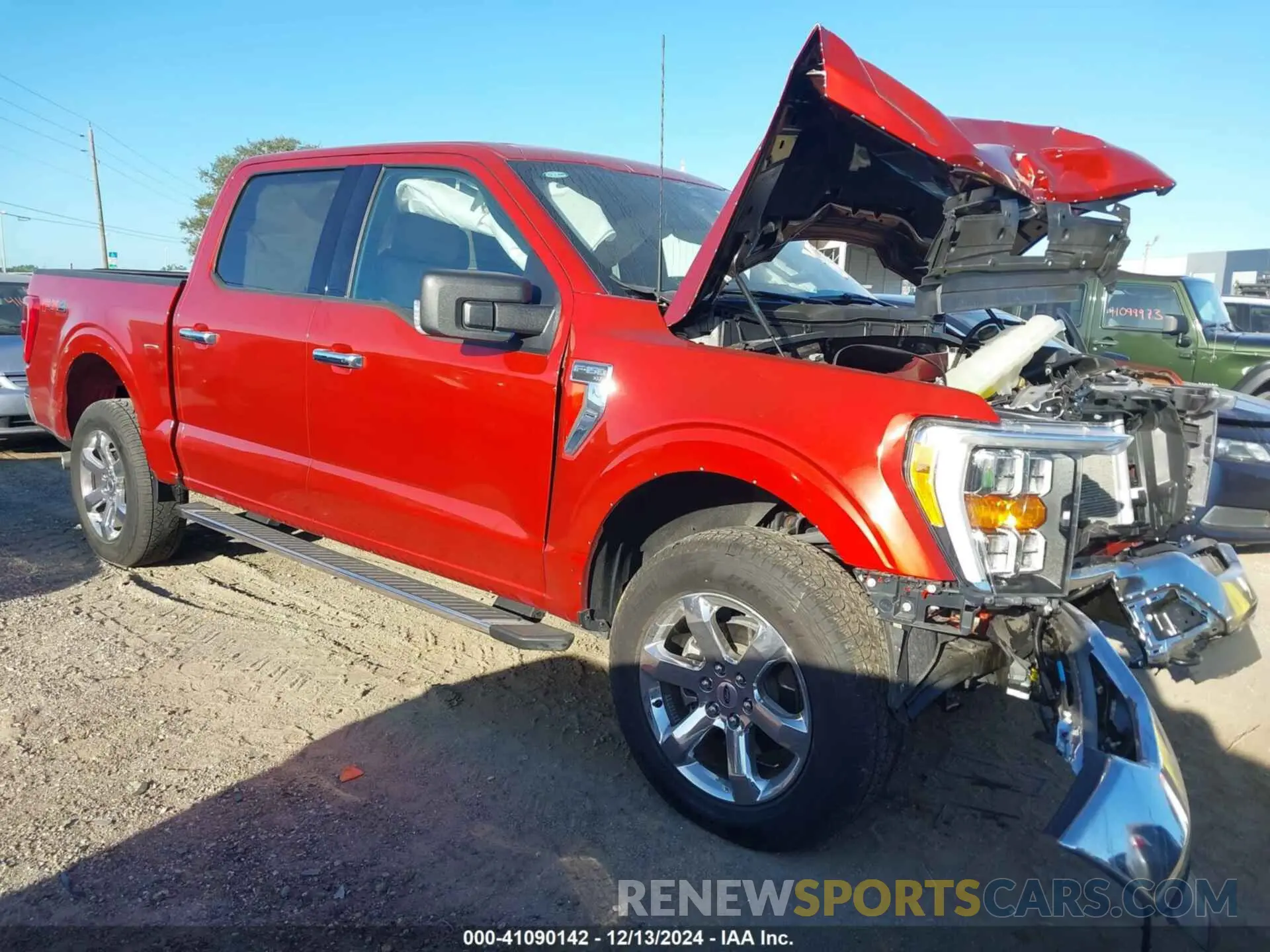 1 Photograph of a damaged car 1FTFW1E50PKF48369 FORD F-150 2023
