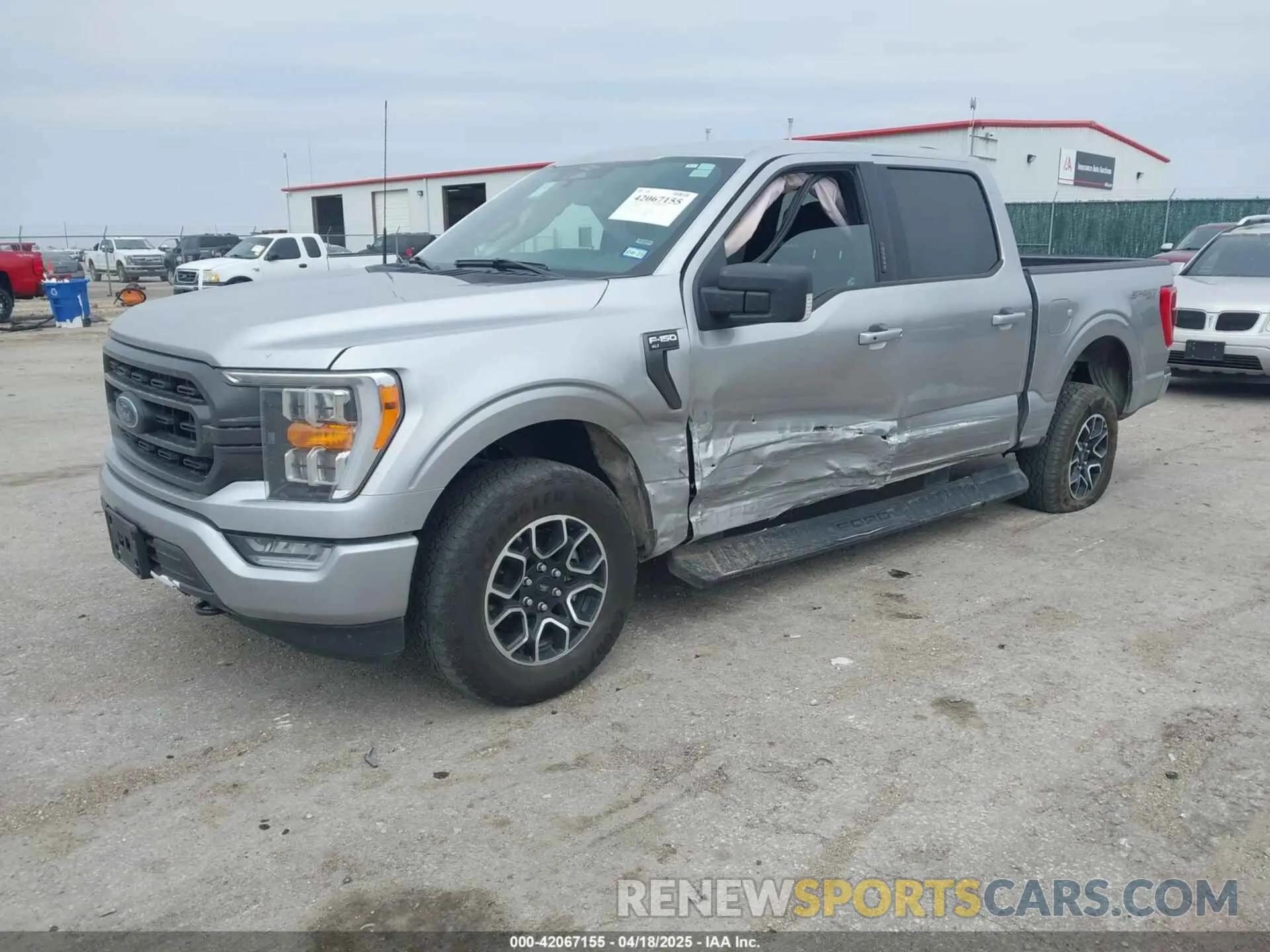 2 Photograph of a damaged car 1FTFW1E51PFB56848 FORD F-150 2023