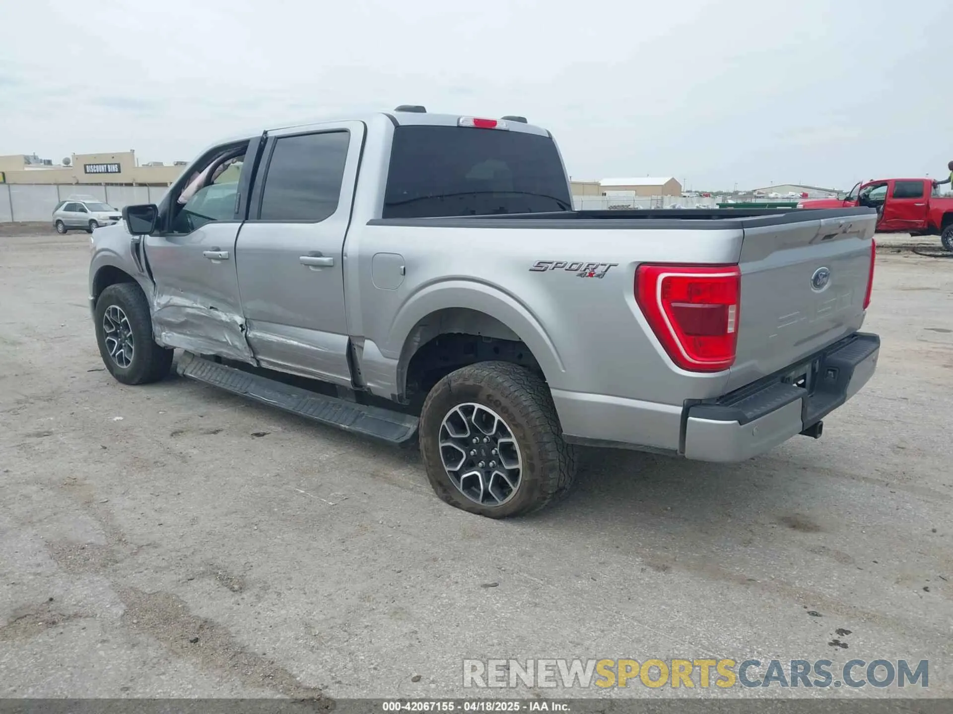 3 Photograph of a damaged car 1FTFW1E51PFB56848 FORD F-150 2023