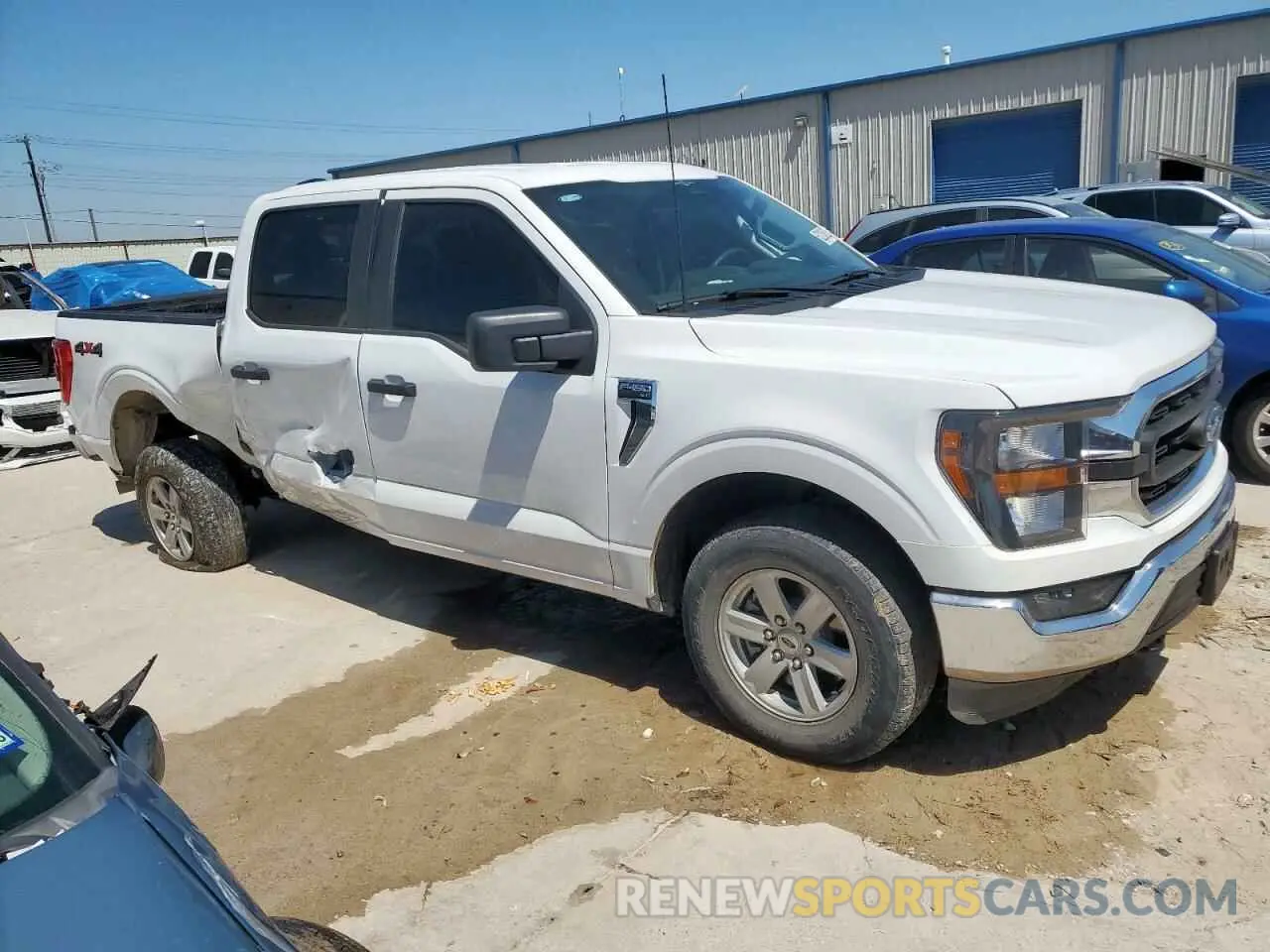 4 Фотография поврежденного автомобиля 1FTFW1E54PKD53889 FORD F-150 2023