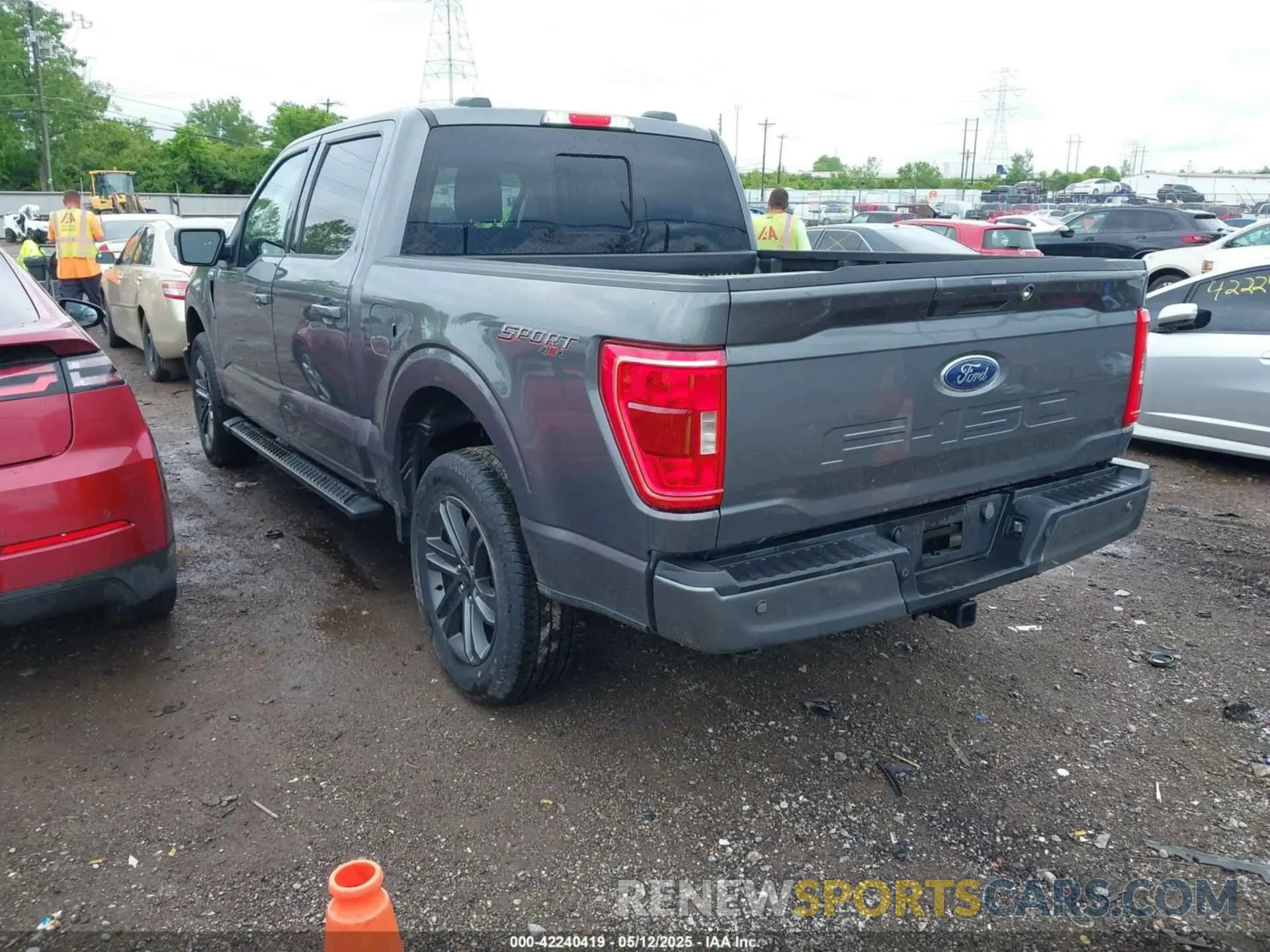 3 Фотография поврежденного автомобиля 1FTFW1E54PKF85098 FORD F-150 2023