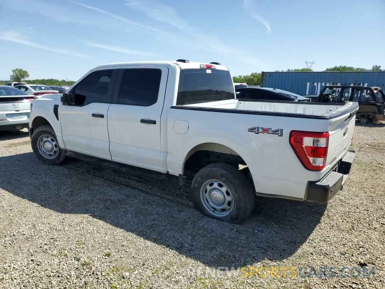 2 Photograph of a damaged car 1FTFW1E56PFA26337 FORD F-150 2023