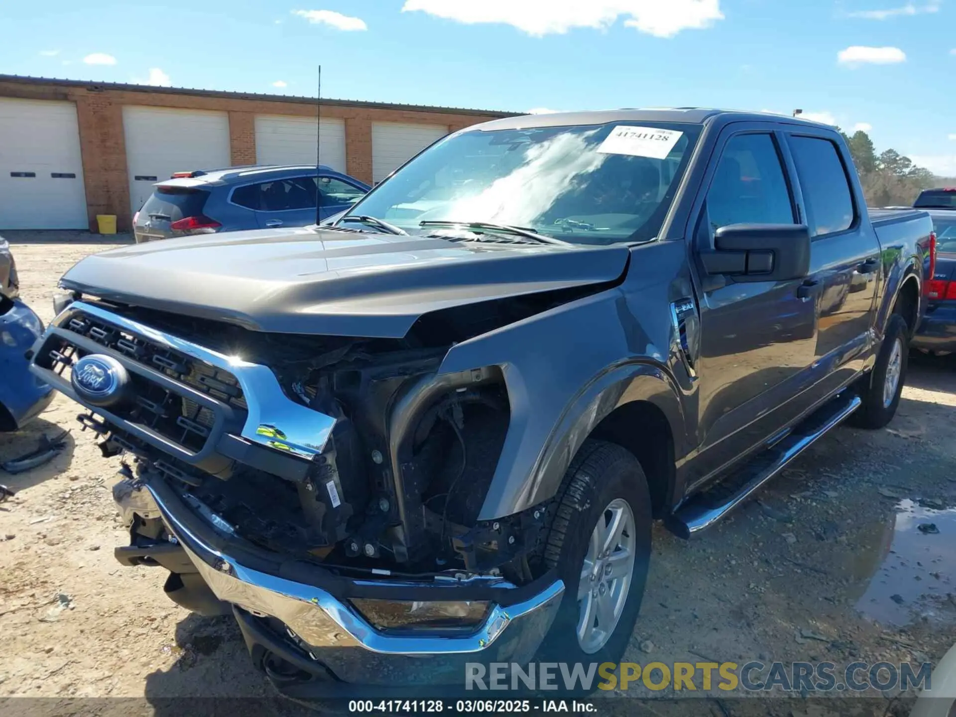 2 Фотография поврежденного автомобиля 1FTFW1E57PFB93970 FORD F-150 2023