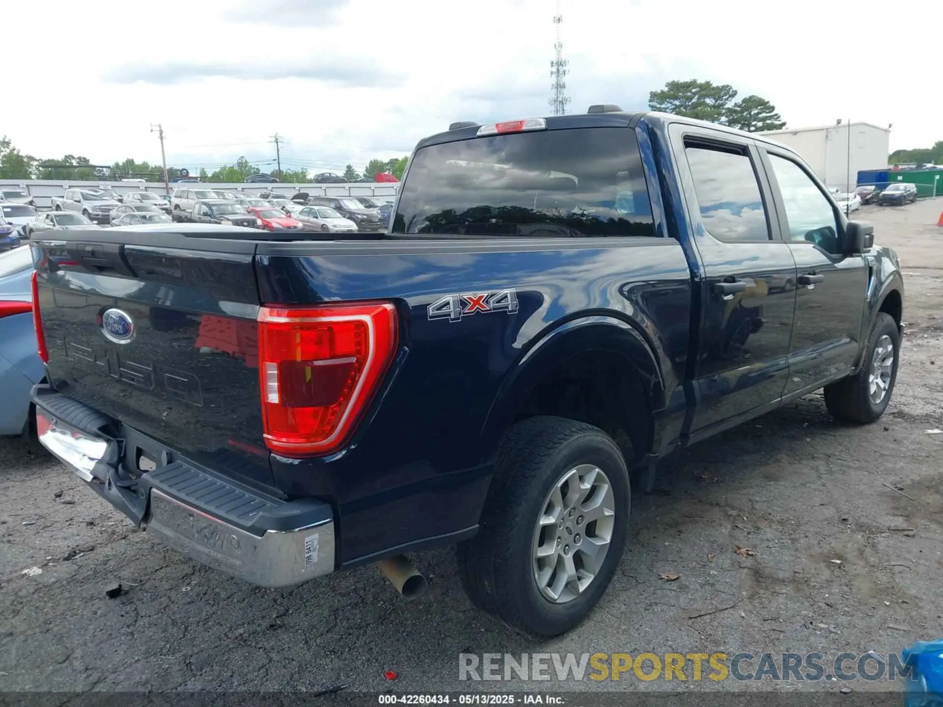 4 Фотография поврежденного автомобиля 1FTFW1E57PKE15107 FORD F-150 2023