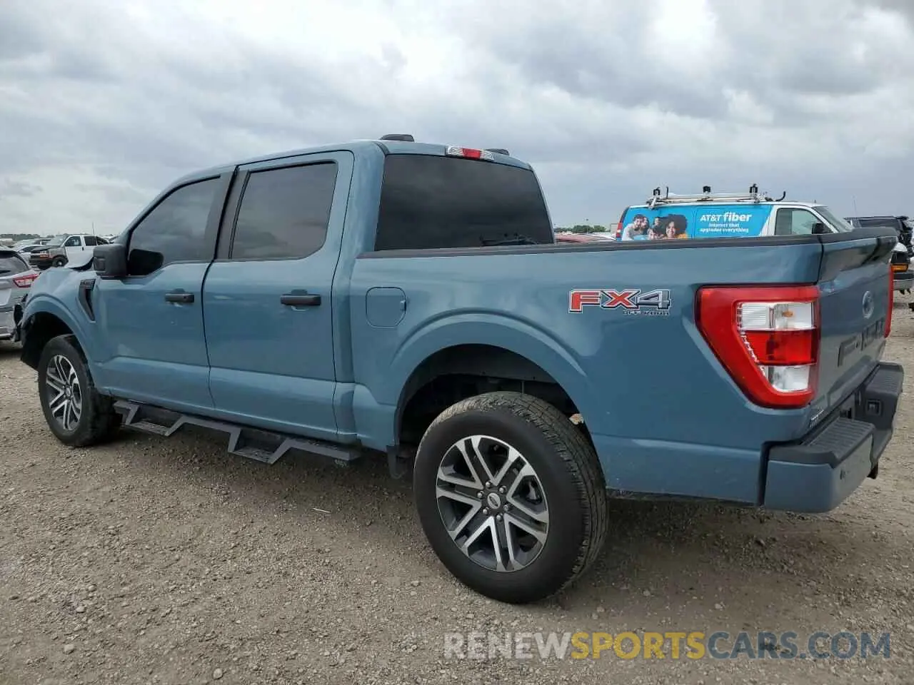 2 Photograph of a damaged car 1FTFW1E57PKE36376 FORD F-150 2023