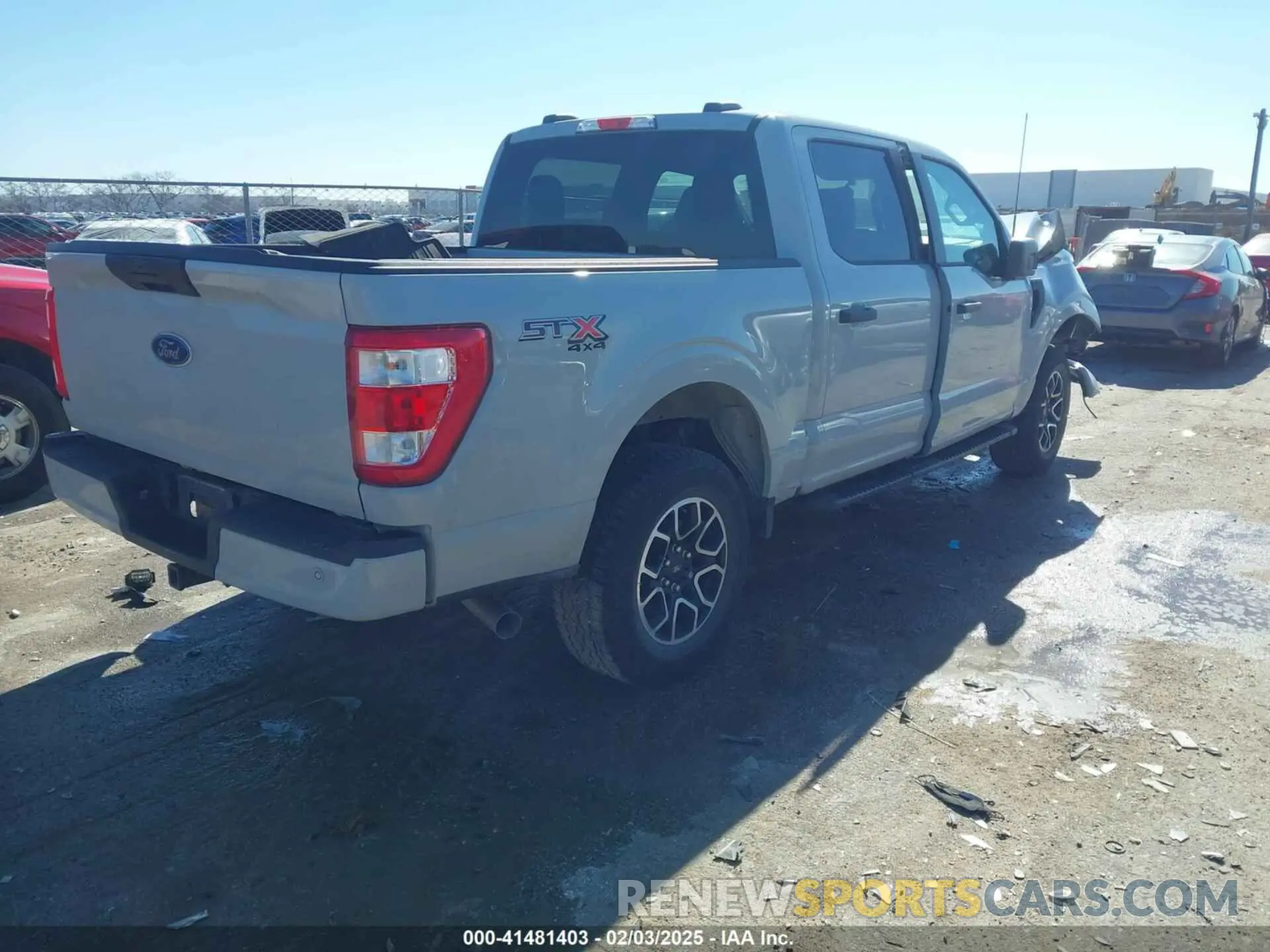 4 Фотография поврежденного автомобиля 1FTFW1E57PKE62881 FORD F-150 2023