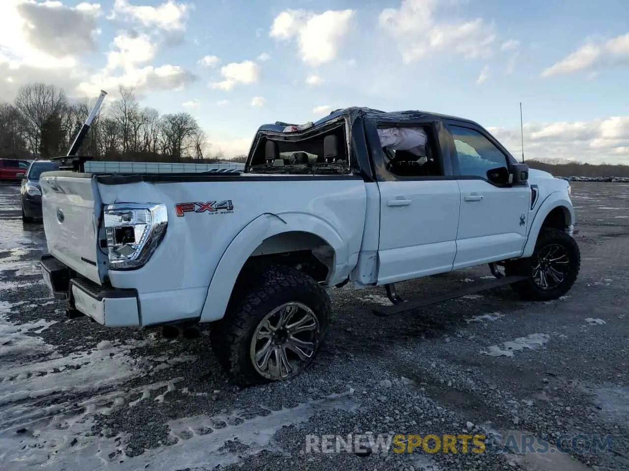 3 Photograph of a damaged car 1FTFW1E59PFA31919 FORD F-150 2023