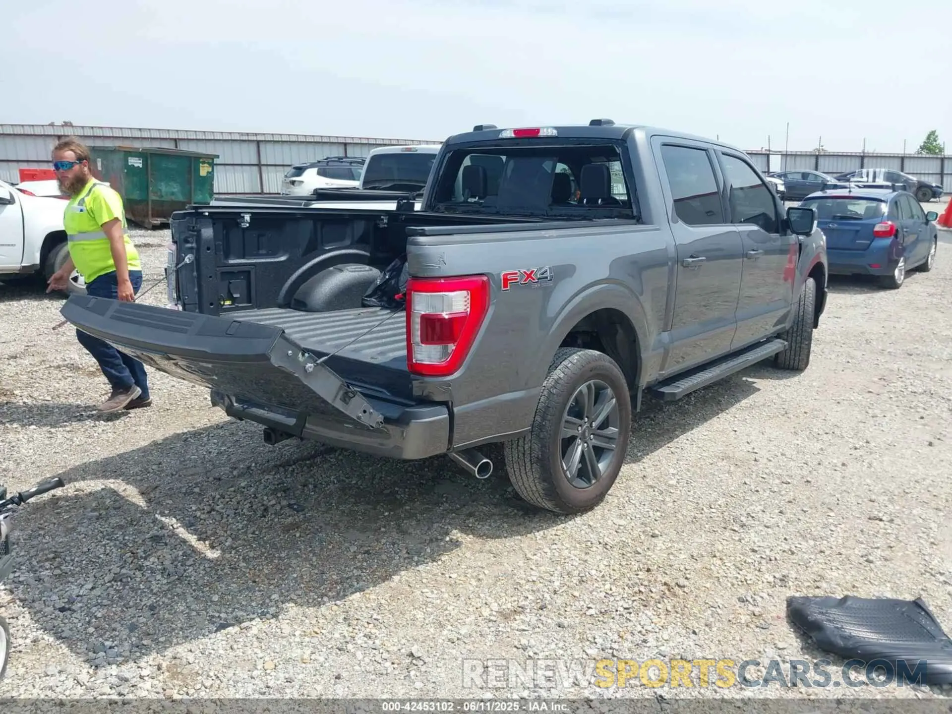 4 Photograph of a damaged car 1FTFW1E80PKE07196 FORD F-150 2023