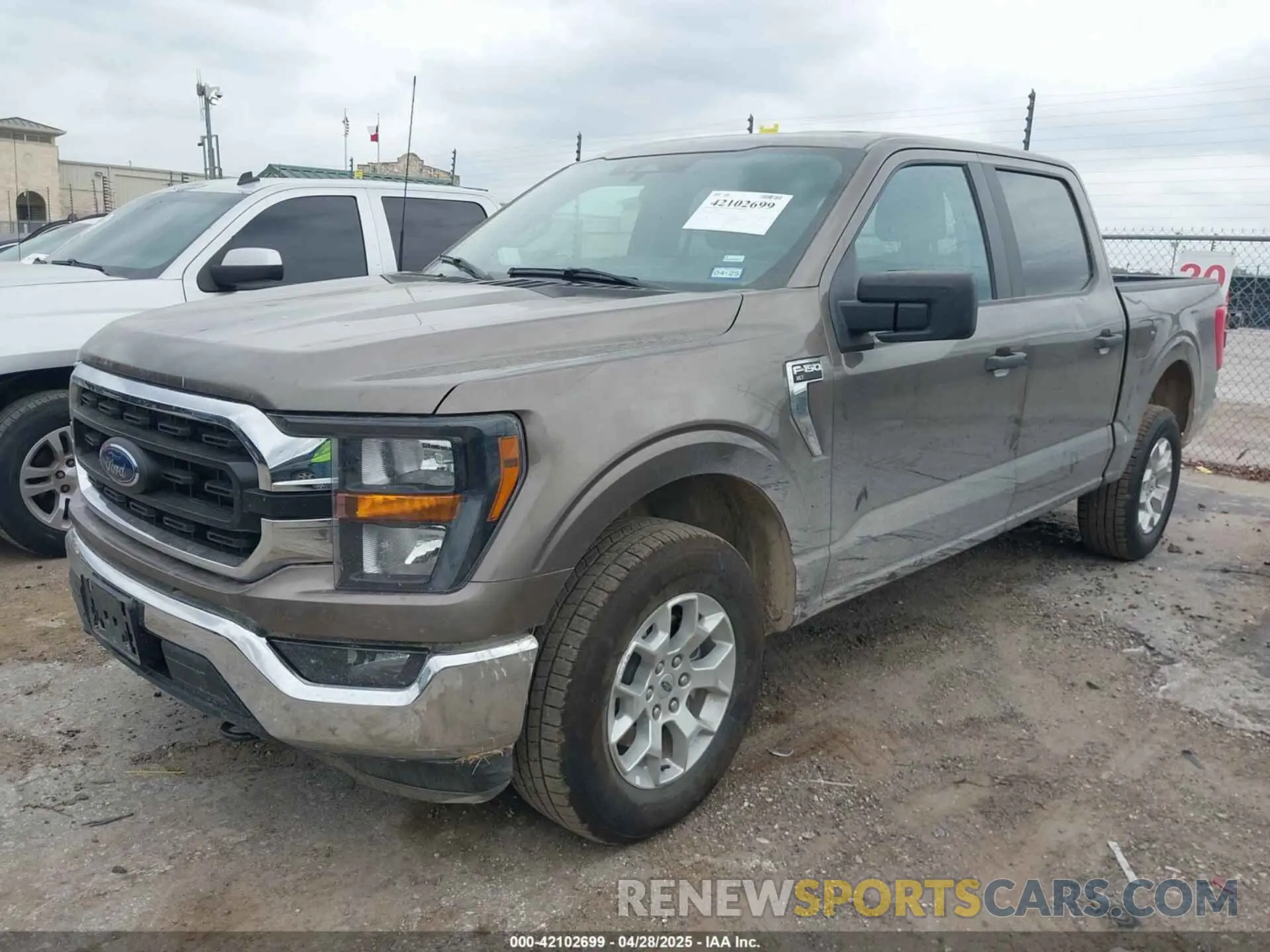 2 Photograph of a damaged car 1FTFW1E81PFB71702 FORD F-150 2023