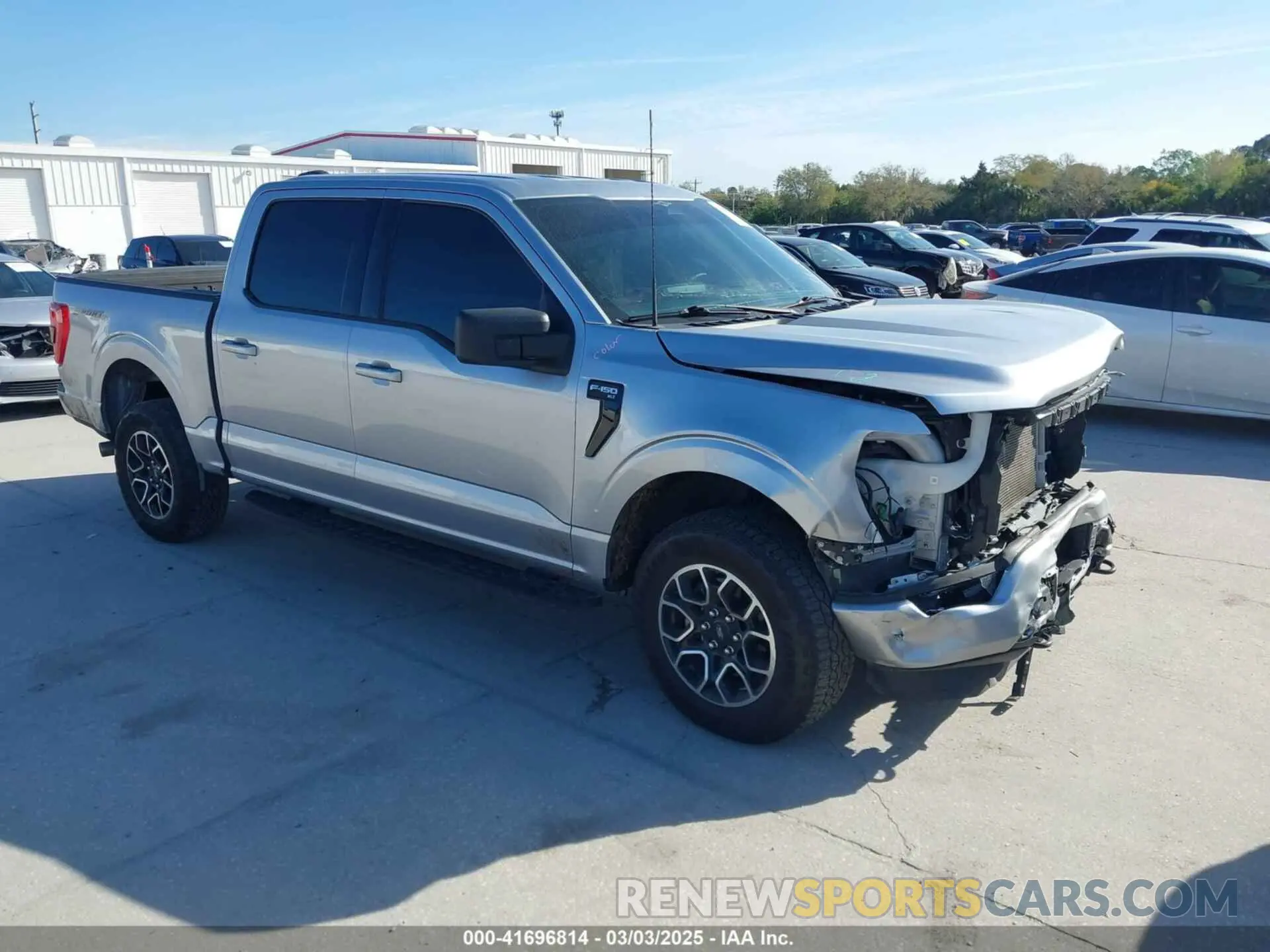 1 Photograph of a damaged car 1FTFW1E82PFA40245 FORD F-150 2023