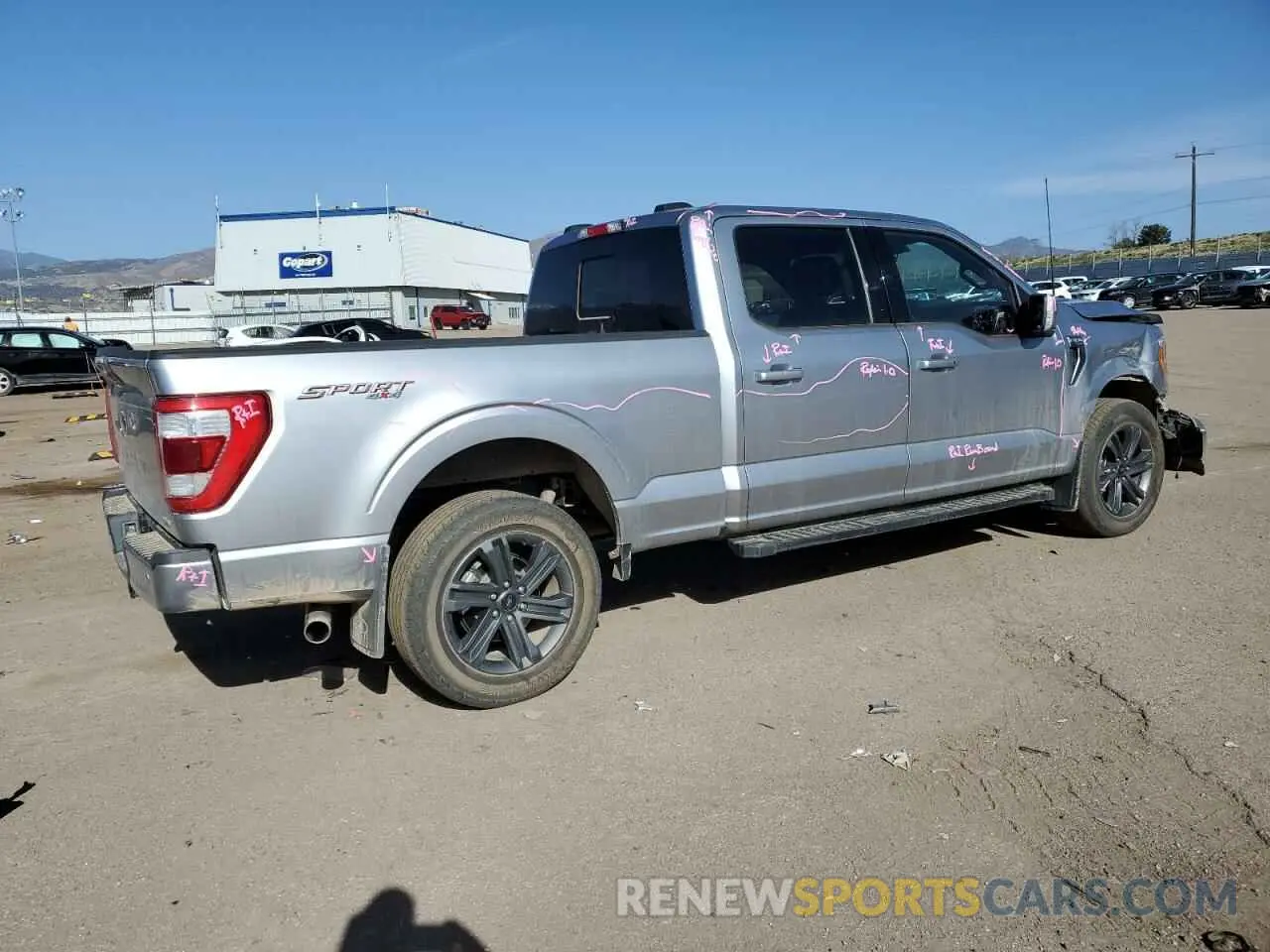 3 Photograph of a damaged car 1FTFW1E82PFC50408 FORD F-150 2023