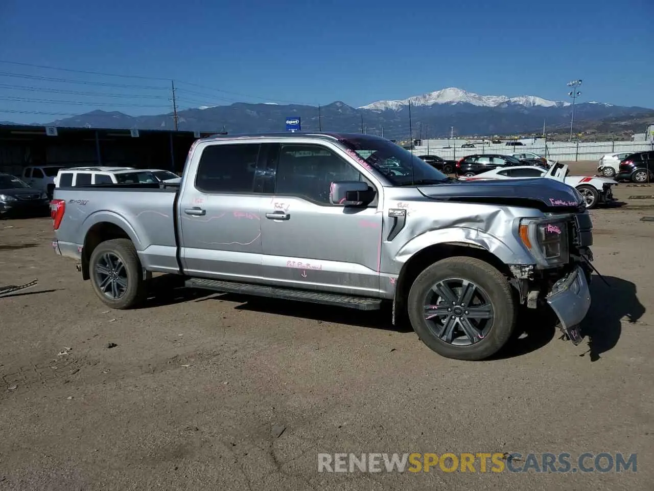 4 Photograph of a damaged car 1FTFW1E82PFC50408 FORD F-150 2023
