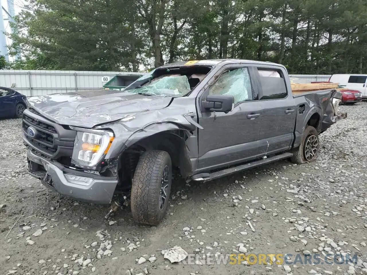 1 Photograph of a damaged car 1FTFW1E83PFB28091 FORD F-150 2023