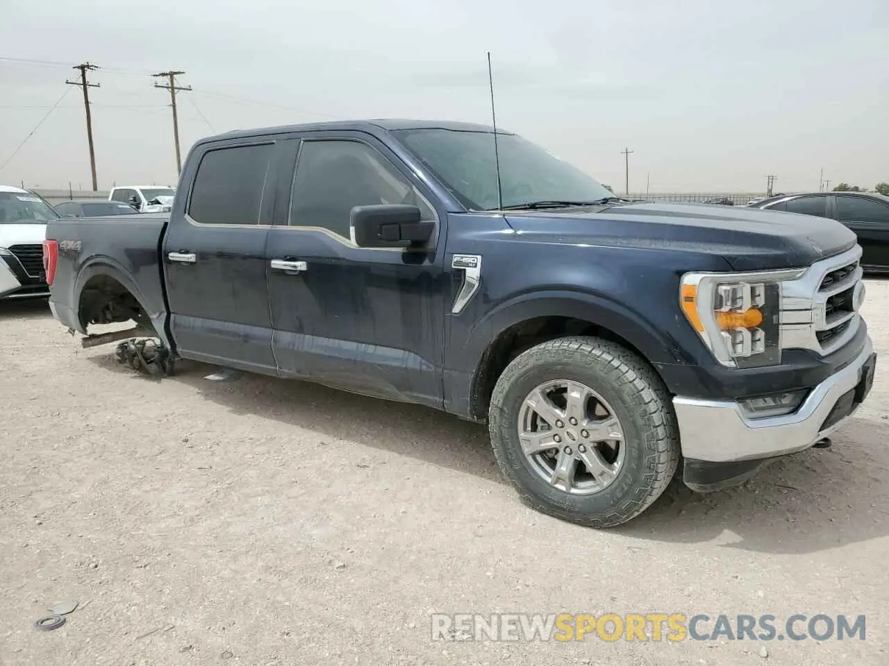 4 Фотография поврежденного автомобиля 1FTFW1E83PFB53217 FORD F-150 2023