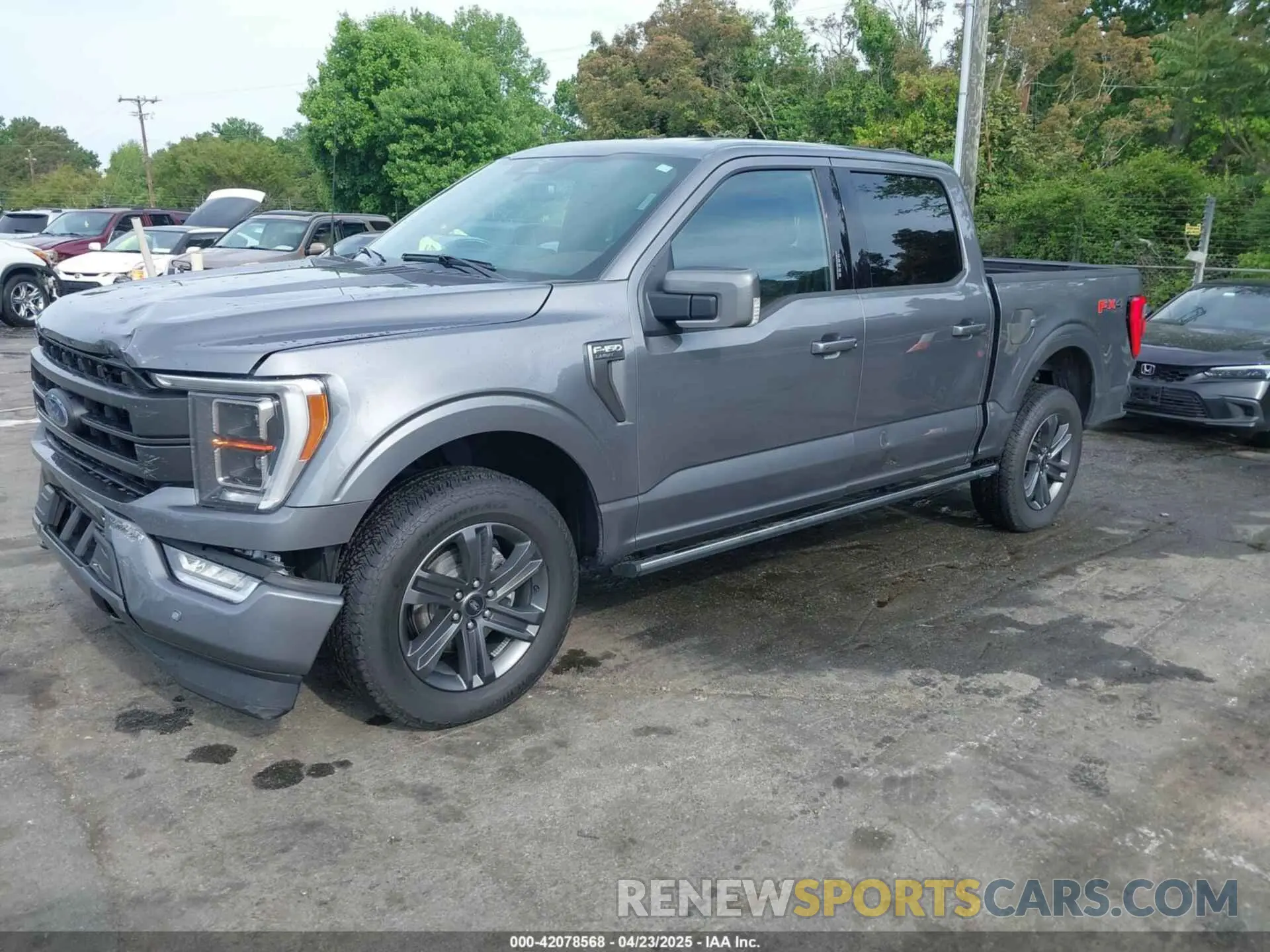 2 Photograph of a damaged car 1FTFW1E83PFD23141 FORD F-150 2023