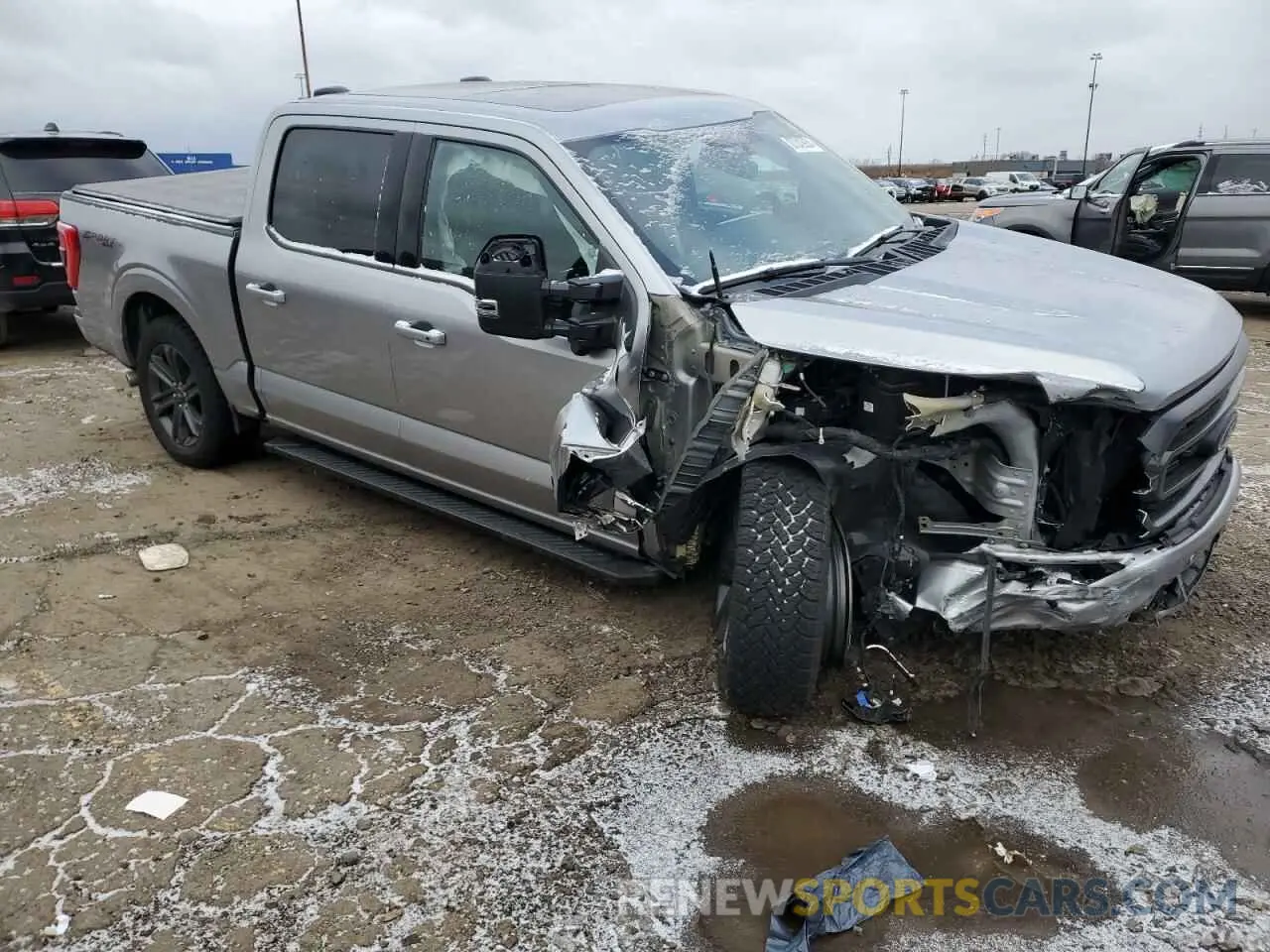 4 Photograph of a damaged car 1FTFW1E84PKD18005 FORD F-150 2023