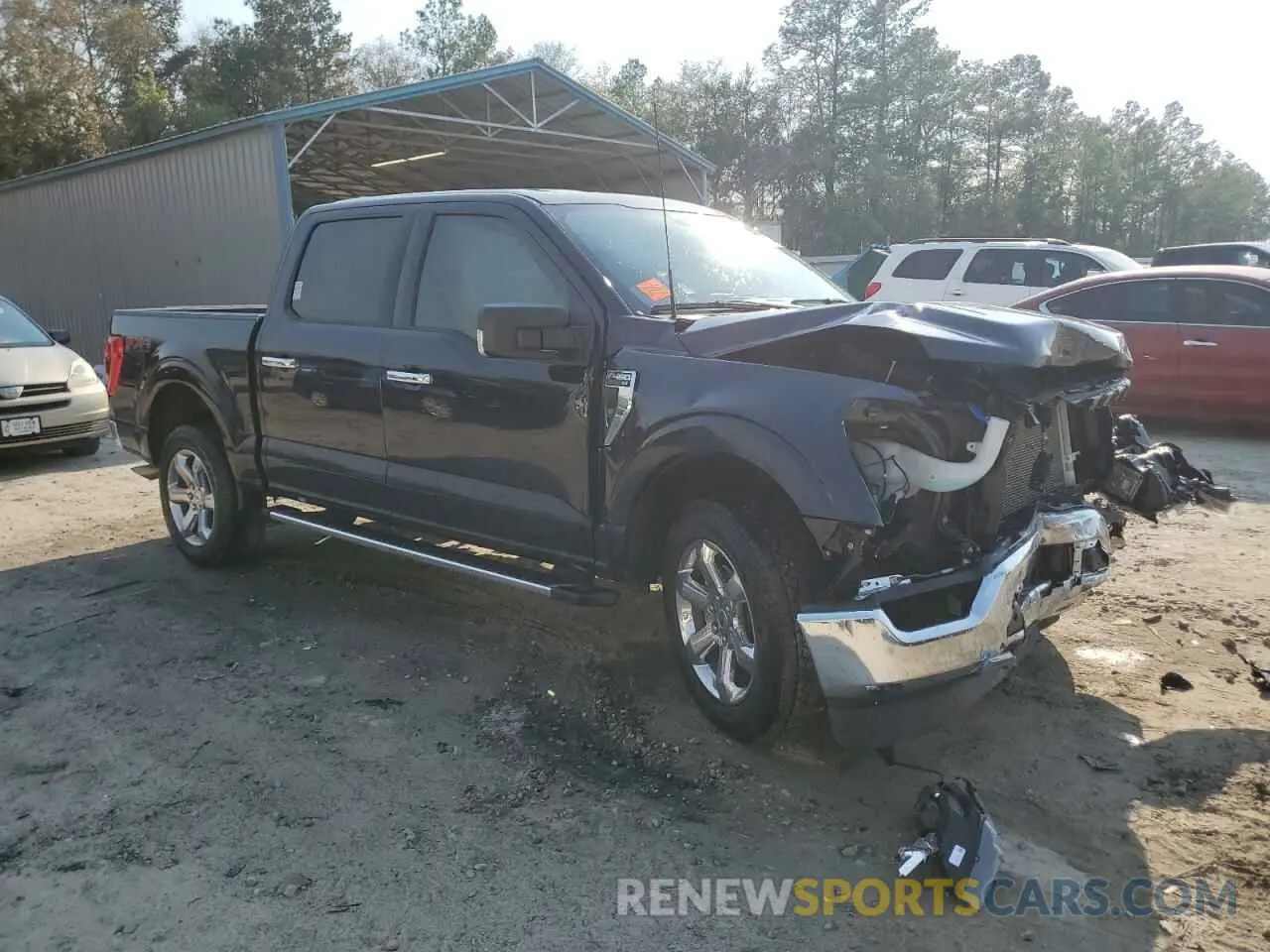 4 Photograph of a damaged car 1FTFW1E86PFB37934 FORD F-150 2023
