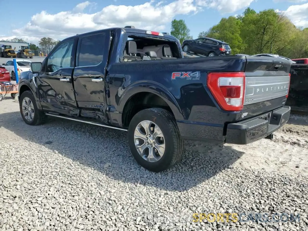 2 Photograph of a damaged car 1FTFW1E87PFC23401 FORD F-150 2023