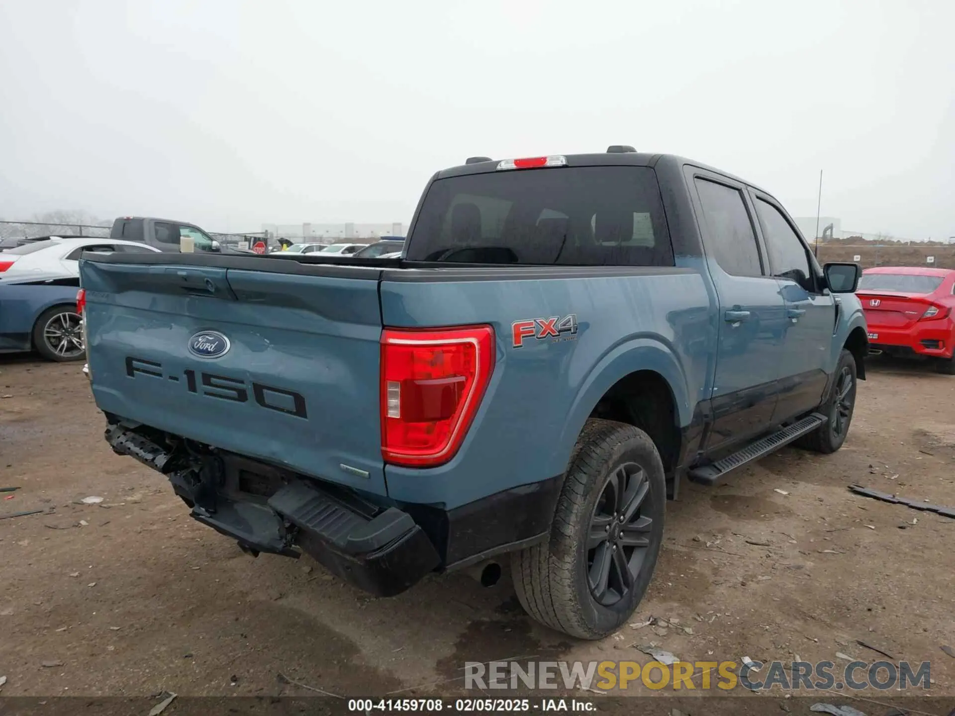 4 Фотография поврежденного автомобиля 1FTFW1E87PKD06897 FORD F-150 2023