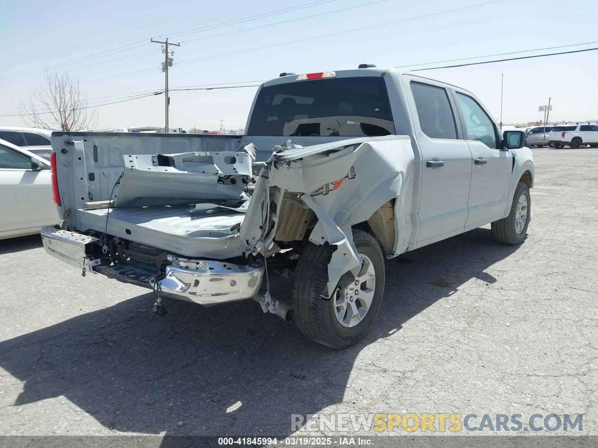 4 Photograph of a damaged car 1FTFW1E89PFC52480 FORD F-150 2023