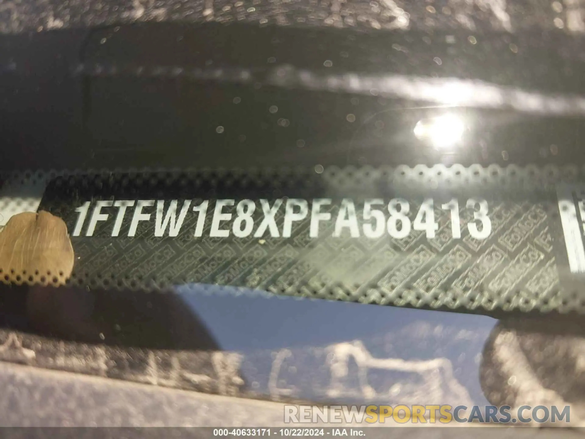 9 Photograph of a damaged car 1FTFW1E8XPFA58413 FORD F-150 2023