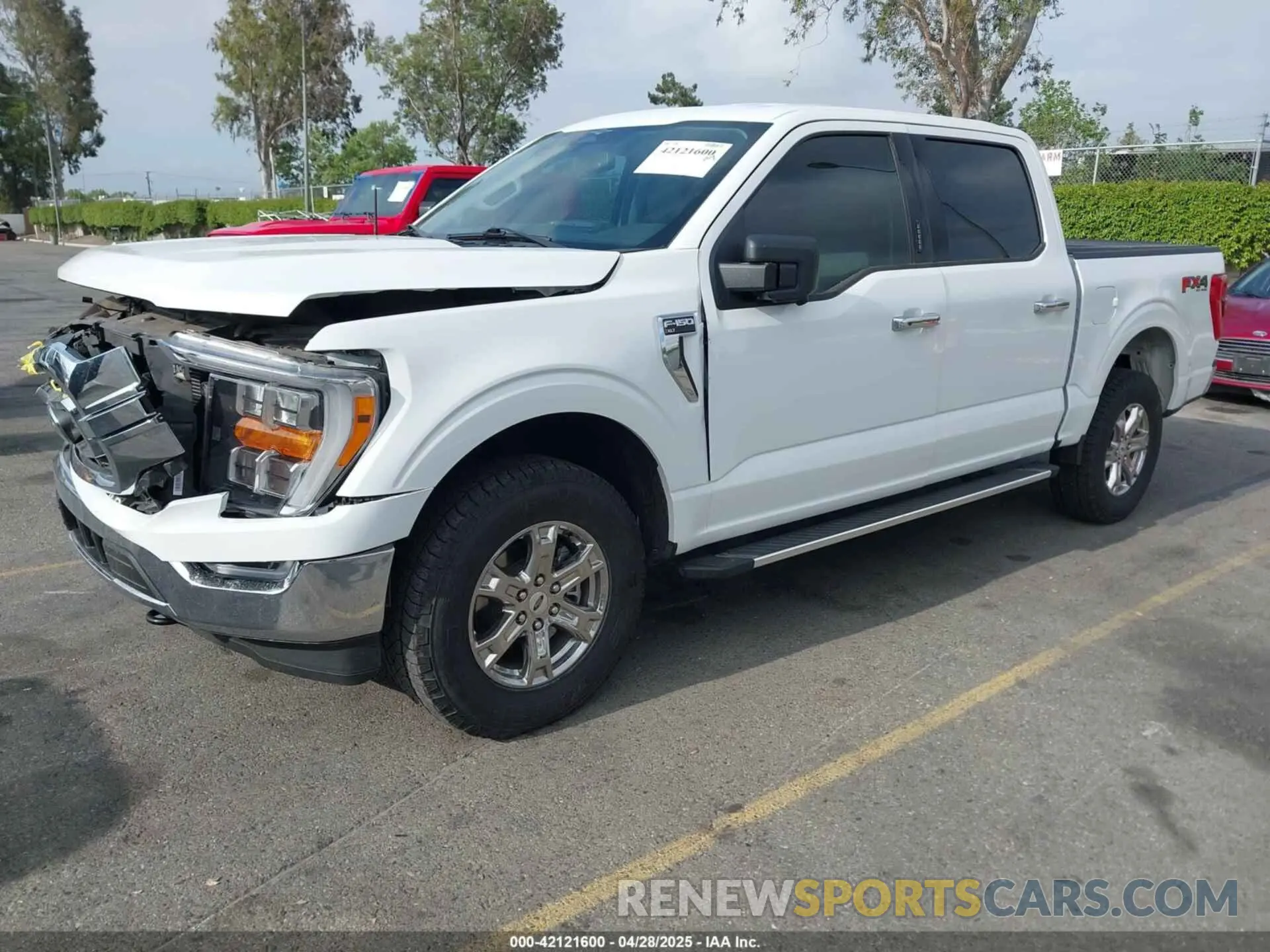 2 Photograph of a damaged car 1FTFW1E8XPKF87593 FORD F-150 2023