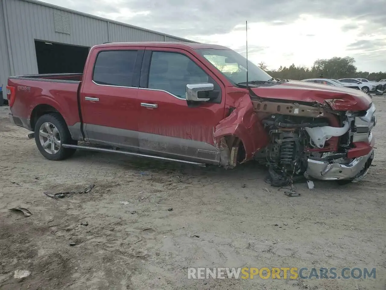 4 Photograph of a damaged car 1FTFW1ED6PFB39356 FORD F-150 2023