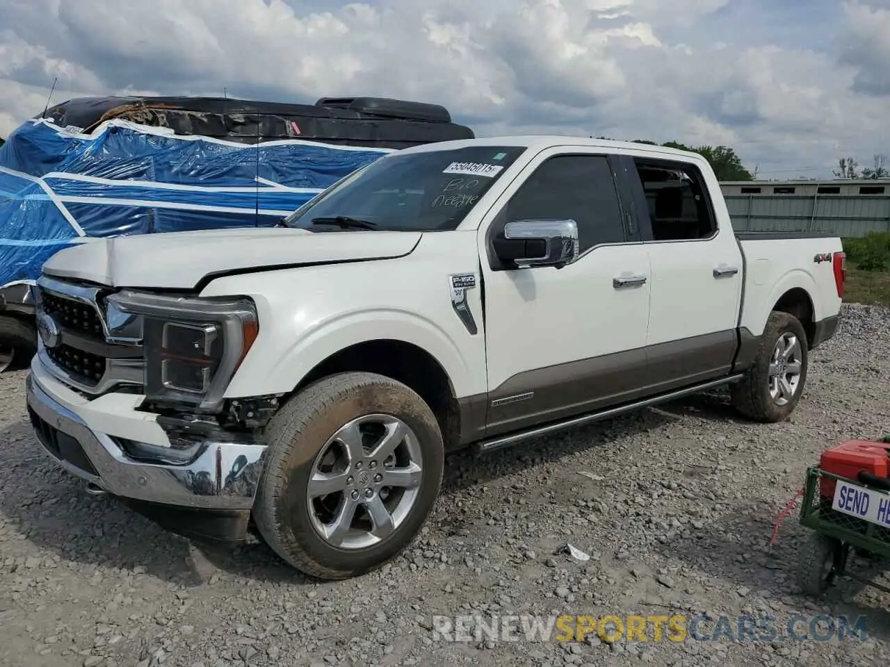 1 Photograph of a damaged car 1FTFW1EDXPFB20096 FORD F-150 2023
