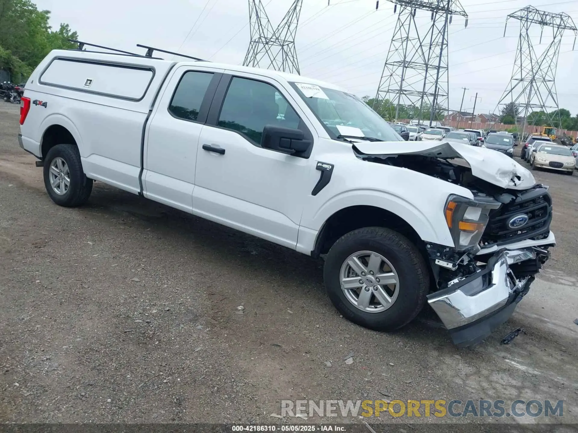 1 Photograph of a damaged car 1FTFX1E58PKE63521 FORD F-150 2023