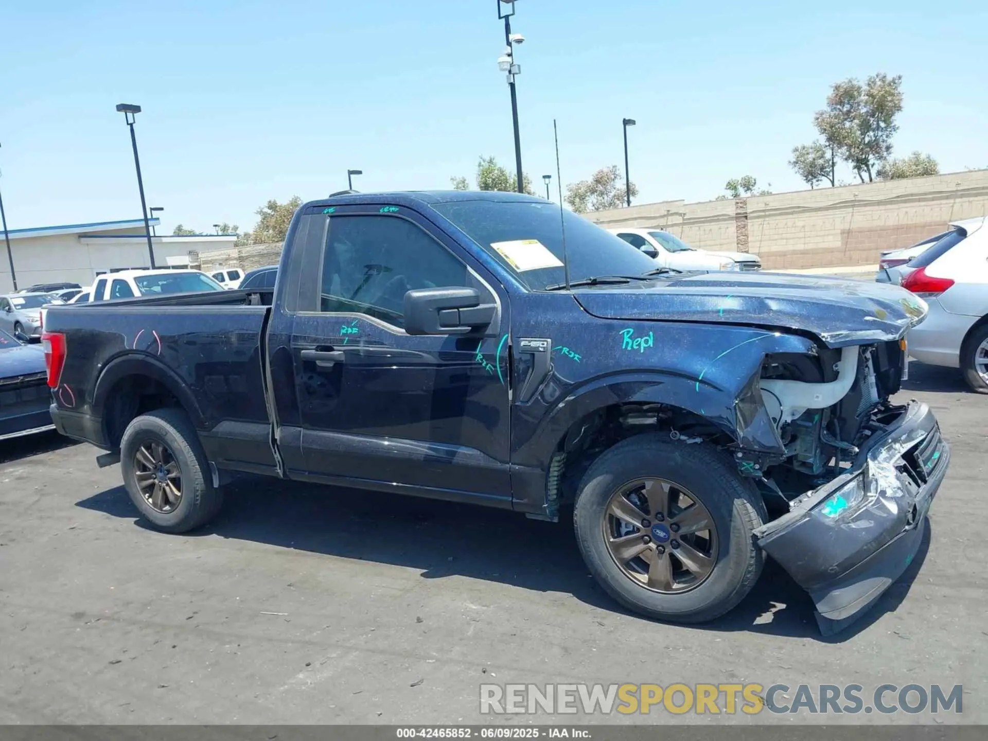 14 Photograph of a damaged car 1FTMF1C54PKF91638 FORD F-150 2023