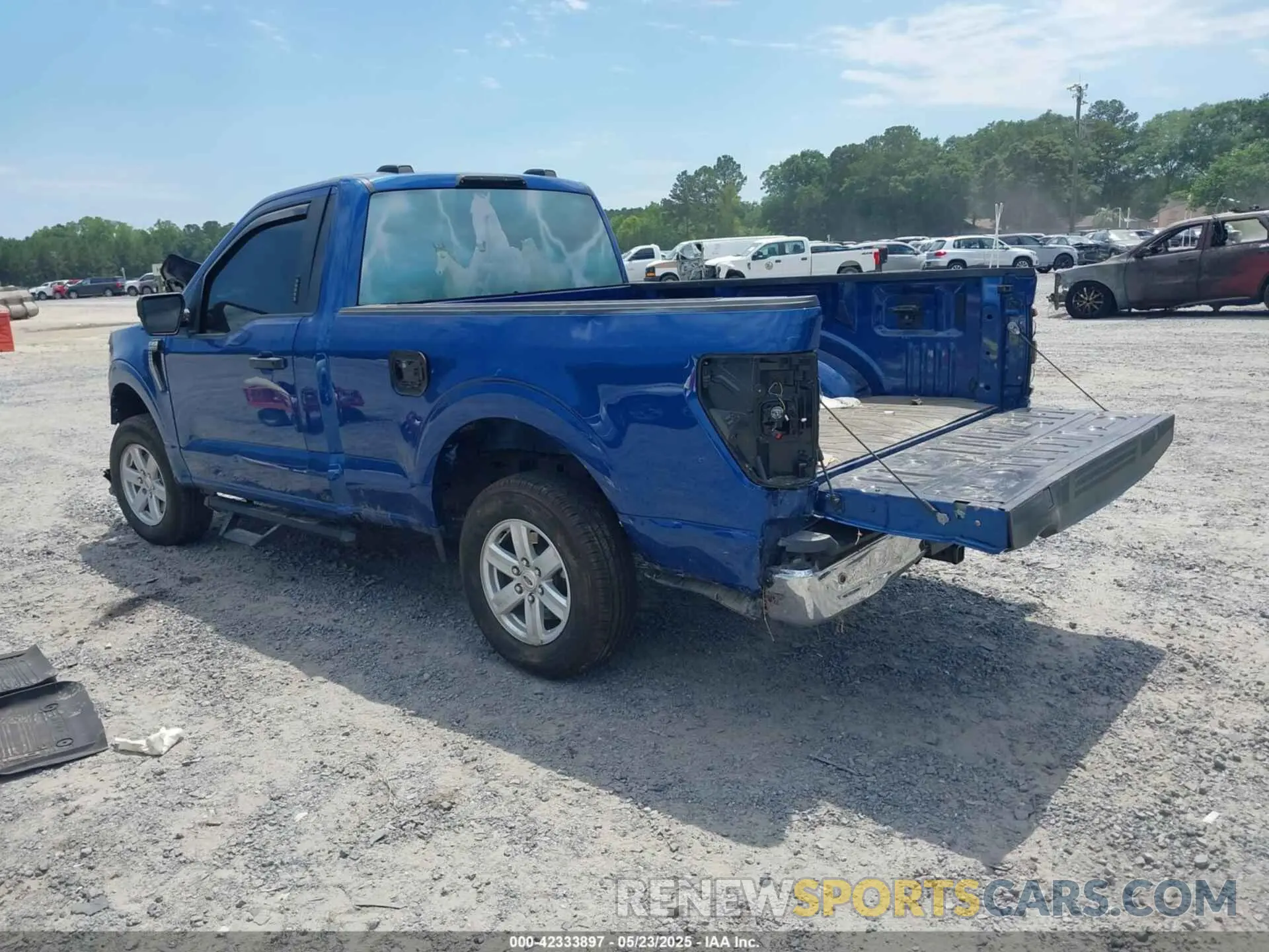 3 Photograph of a damaged car 1FTMF1C57PKD05328 FORD F-150 2023