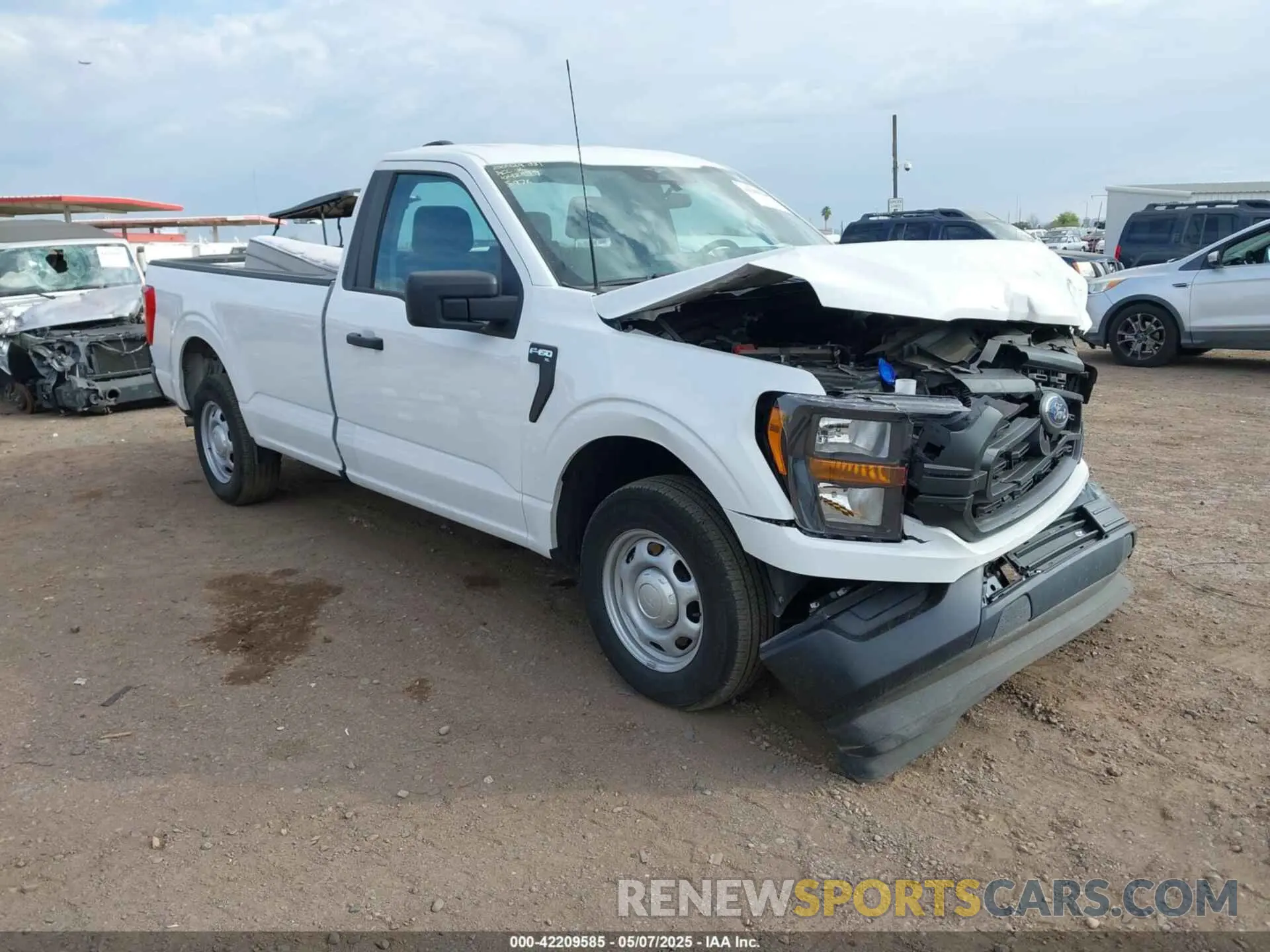 1 Photograph of a damaged car 1FTMF1CB7PKE95976 FORD F-150 2023