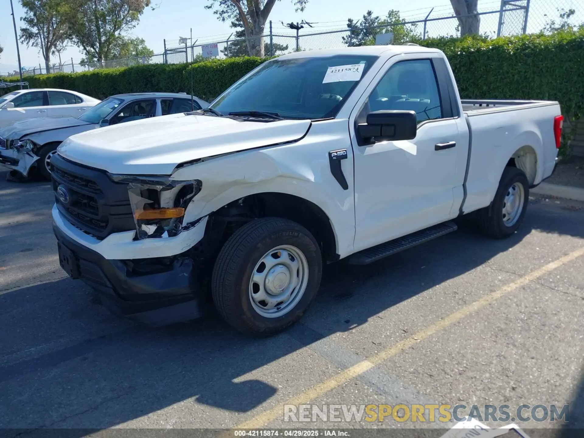 2 Фотография поврежденного автомобиля 1FTMF1CBXPKE40924 FORD F-150 2023