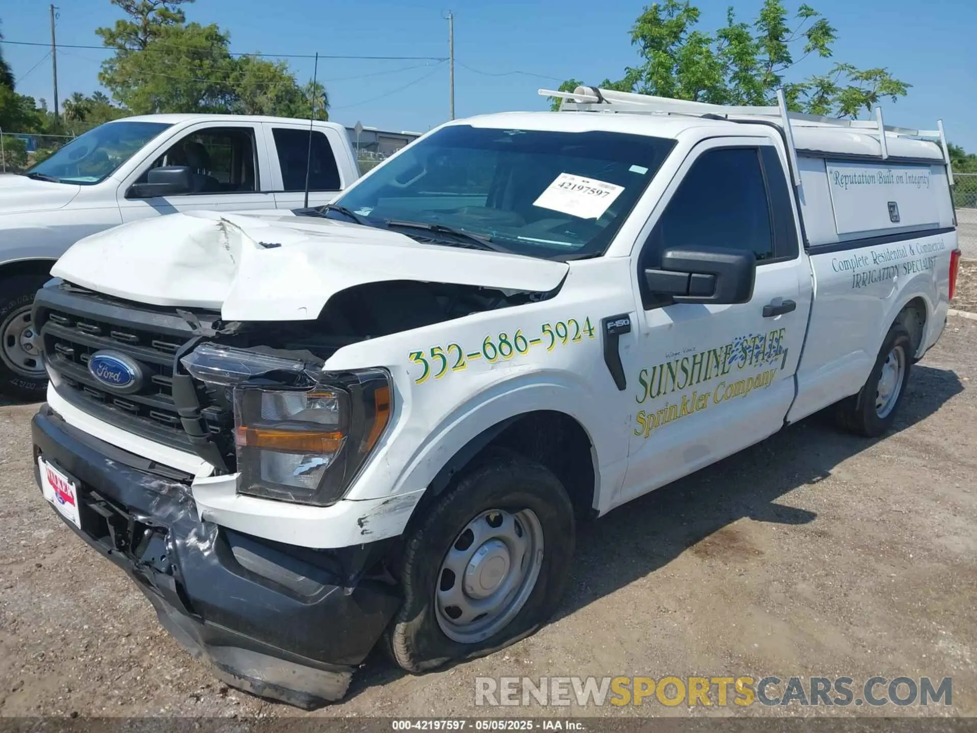 2 Photograph of a damaged car 1FTMF1CP7PKF84555 FORD F-150 2023