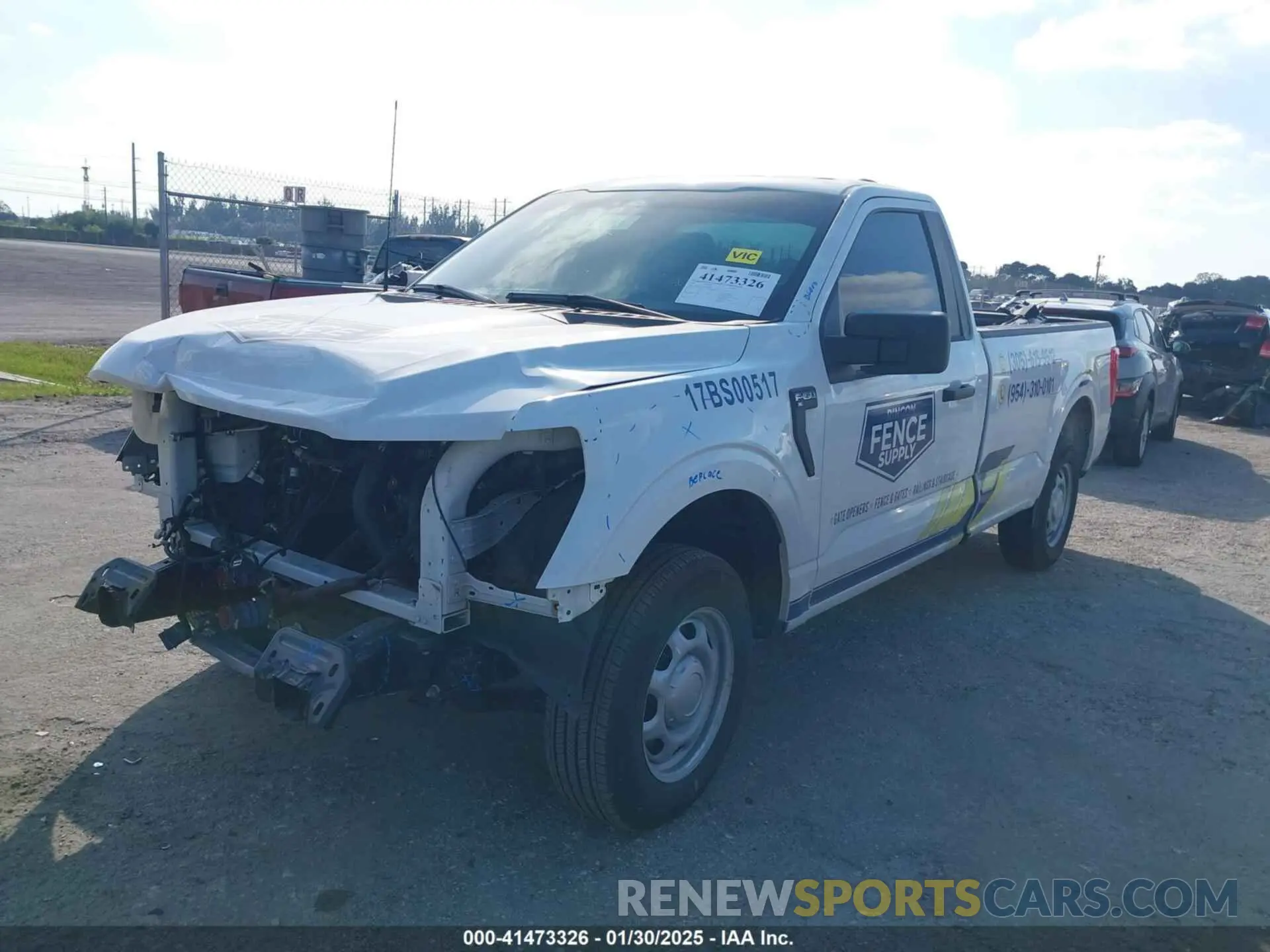 2 Фотография поврежденного автомобиля 1FTMF1CP7PKG21586 FORD F-150 2023
