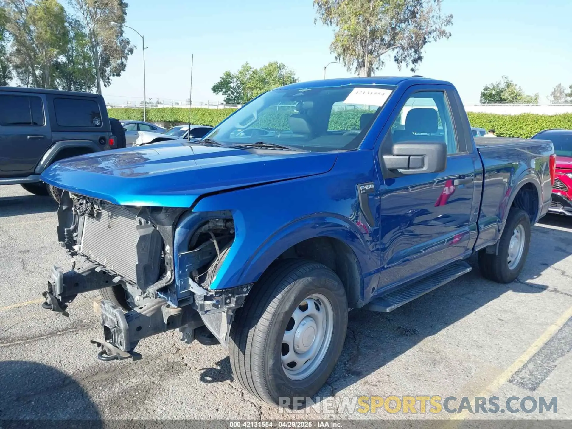 2 Фотография поврежденного автомобиля 1FTMF1EB2PKD35288 FORD F-150 2023