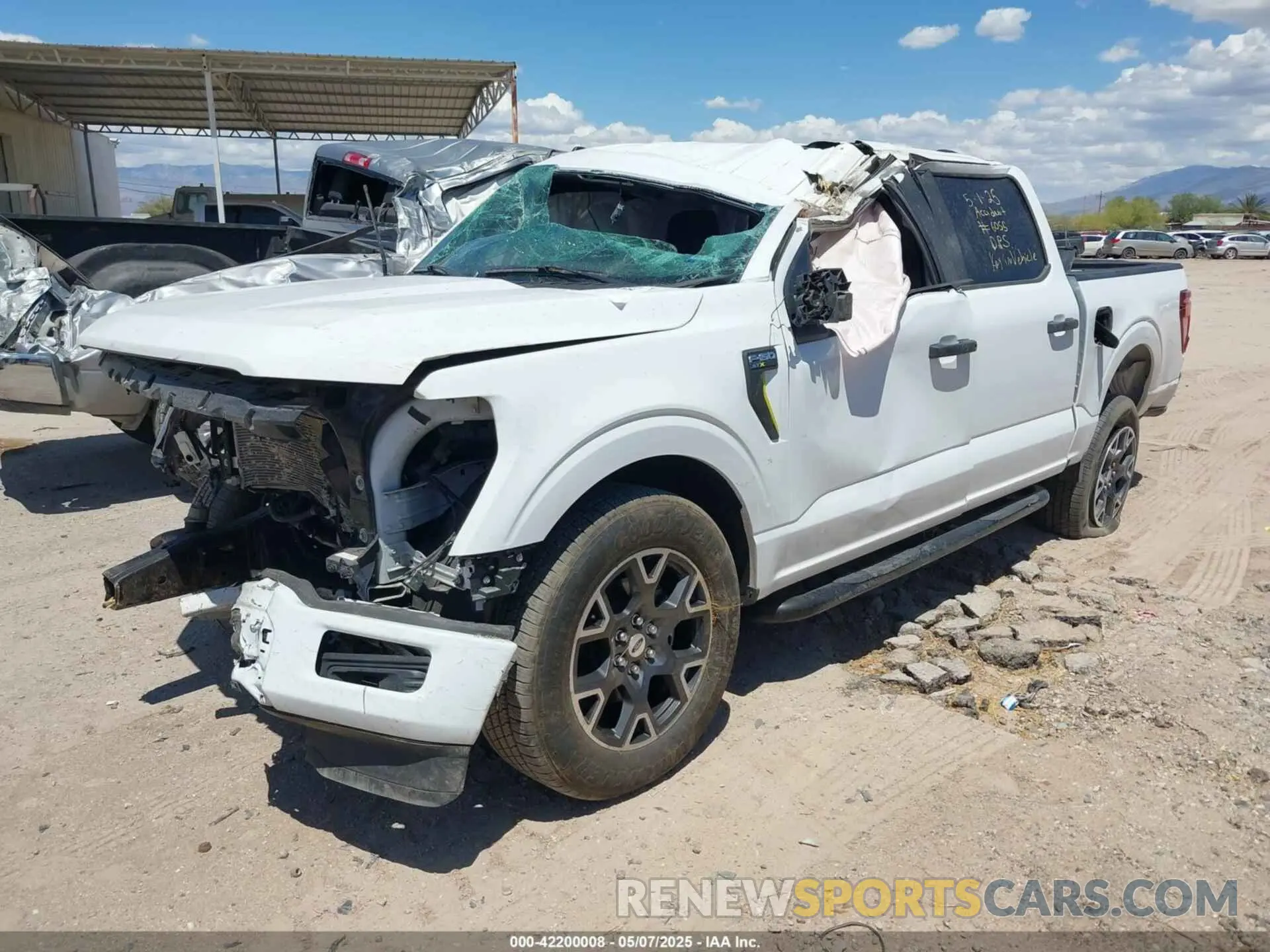2 Photograph of a damaged car 1FTEW2K51RKD36055 FORD F-150 2024