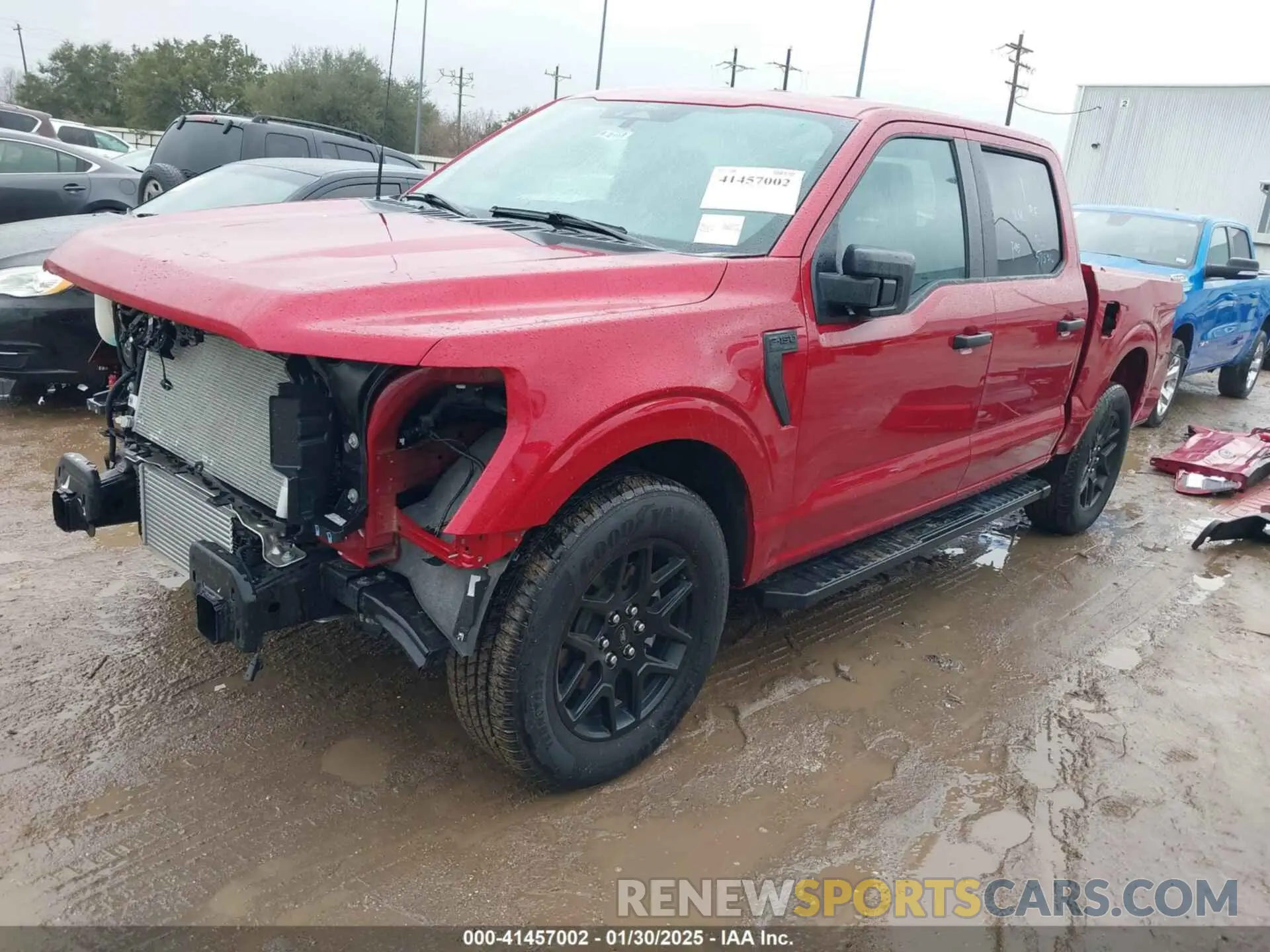 2 Фотография поврежденного автомобиля 1FTEW2KP7RKD11422 FORD F-150 2024