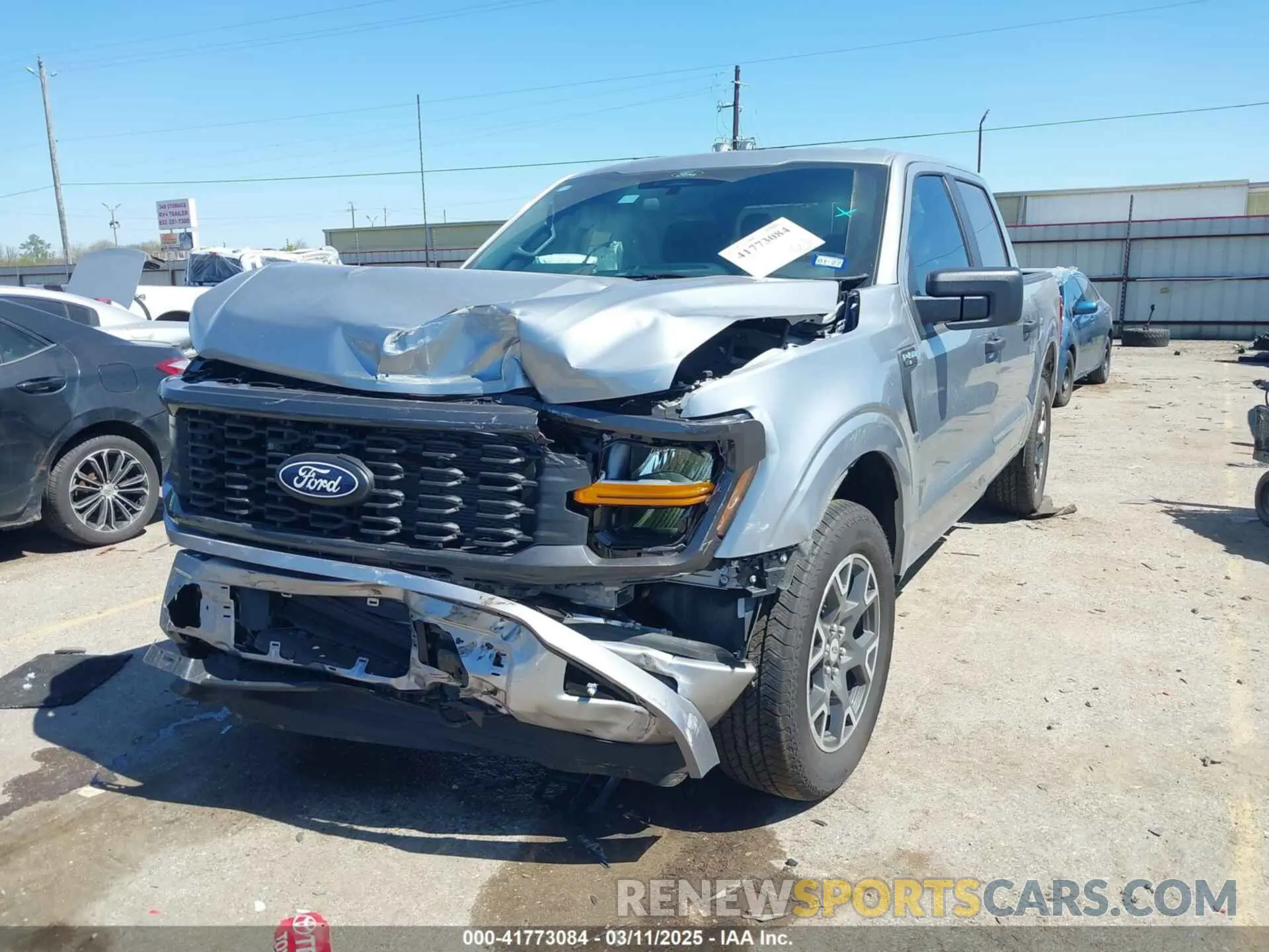 2 Photograph of a damaged car 1FTEW2LP4RKE73314 FORD F-150 2024