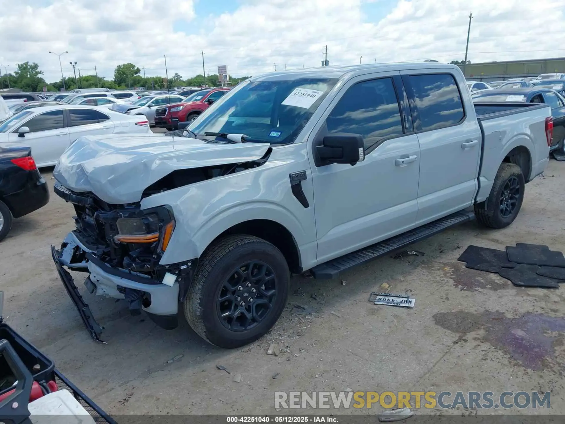 2 Photograph of a damaged car 1FTEW3K51RKF23477 FORD F-150 2024