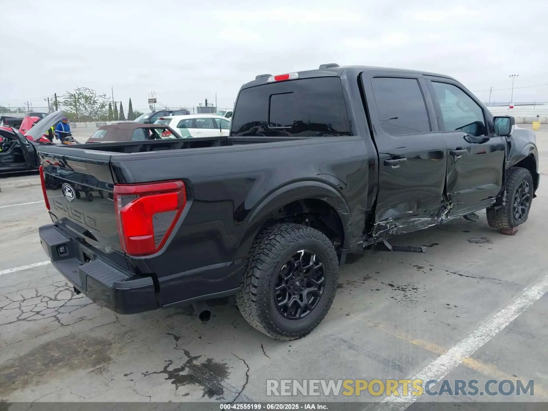 4 Фотография поврежденного автомобиля 1FTEW3KP3RKE73943 FORD F-150 2024