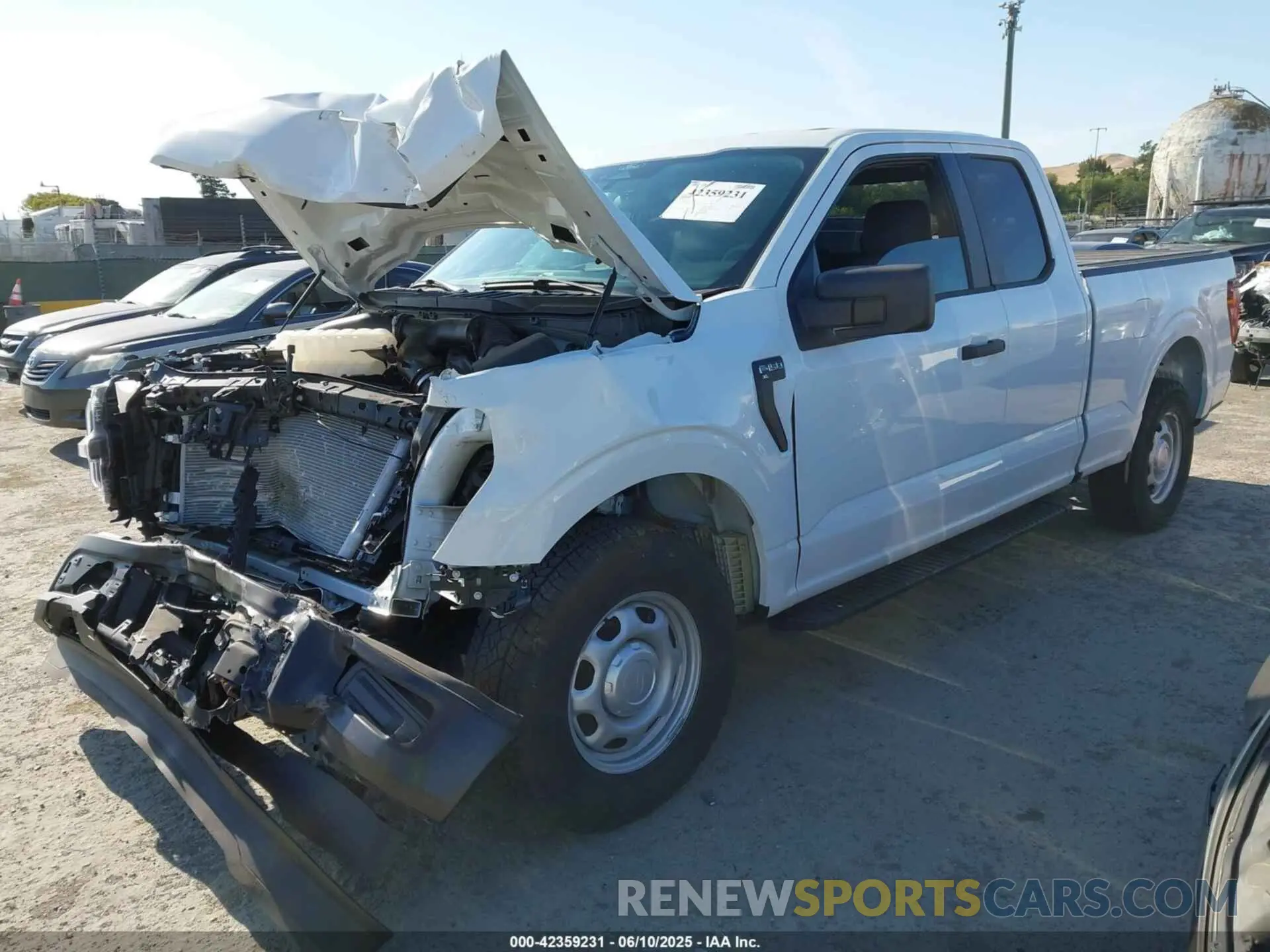 2 Фотография поврежденного автомобиля 1FTEX1K82RKD29455 FORD F-150 2024