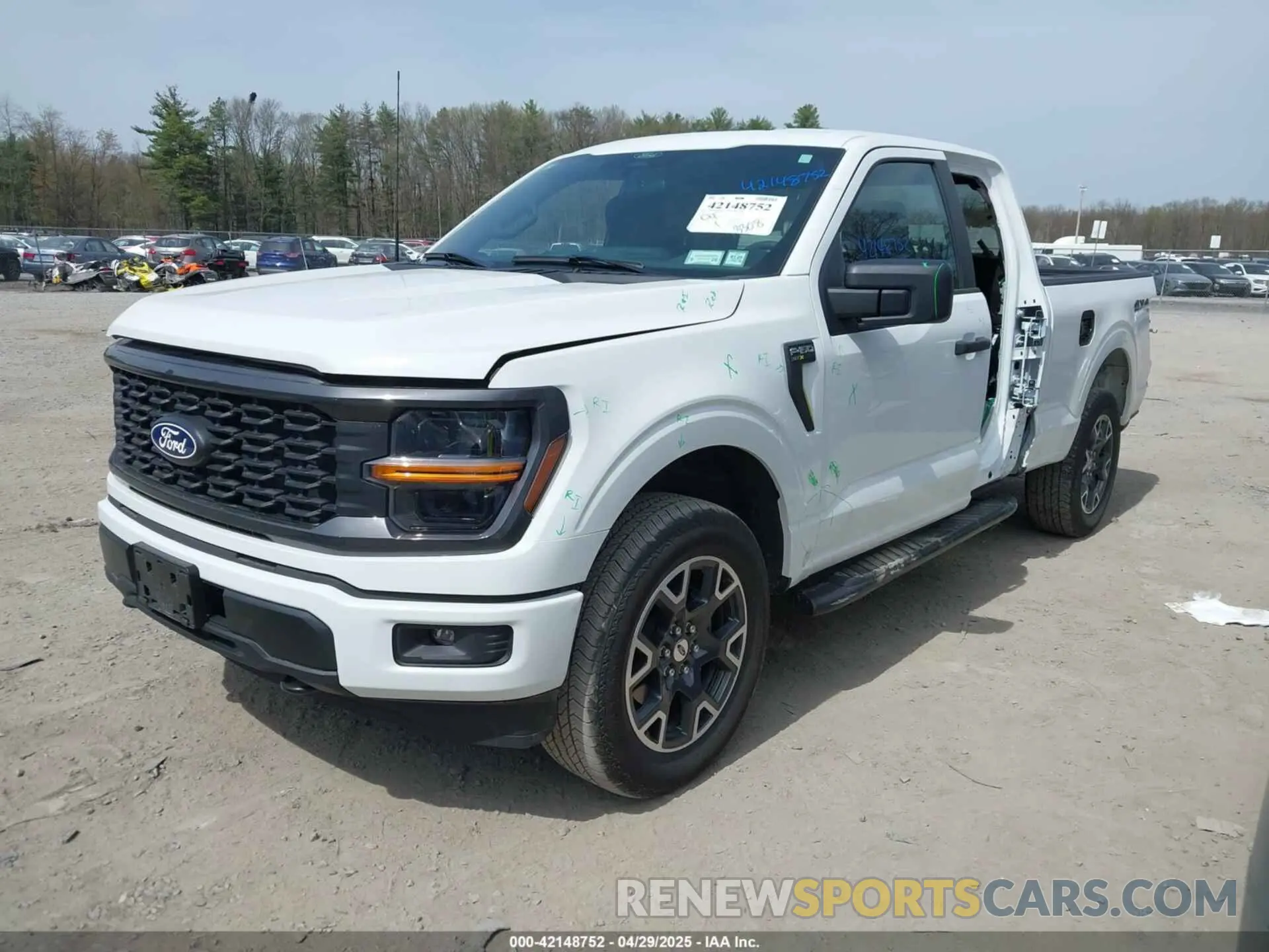 2 Фотография поврежденного автомобиля 1FTEX2LP5RKF77551 FORD F-150 2024