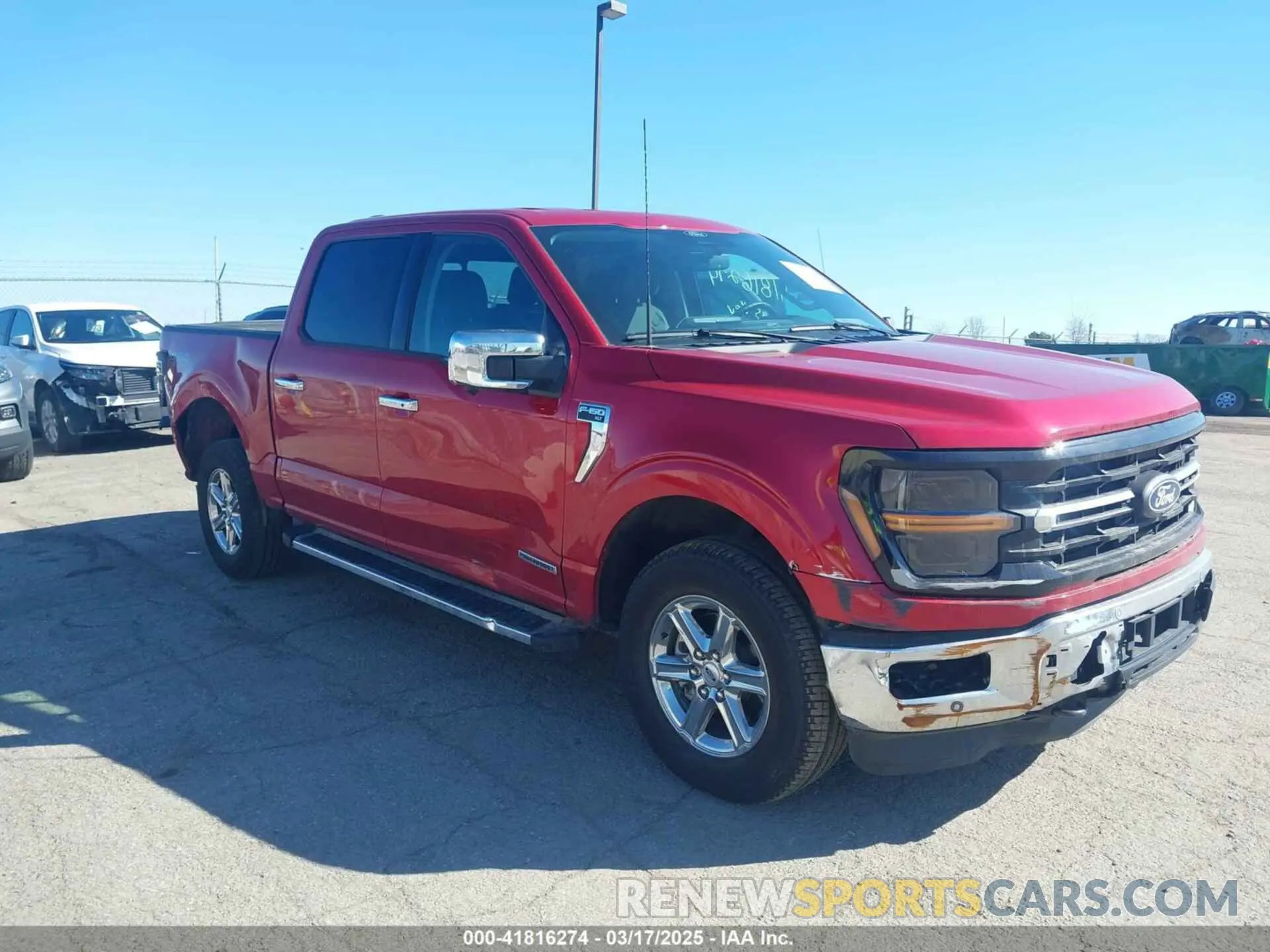 1 Photograph of a damaged car 1FTFW3LD2RFA31592 FORD F-150 2024