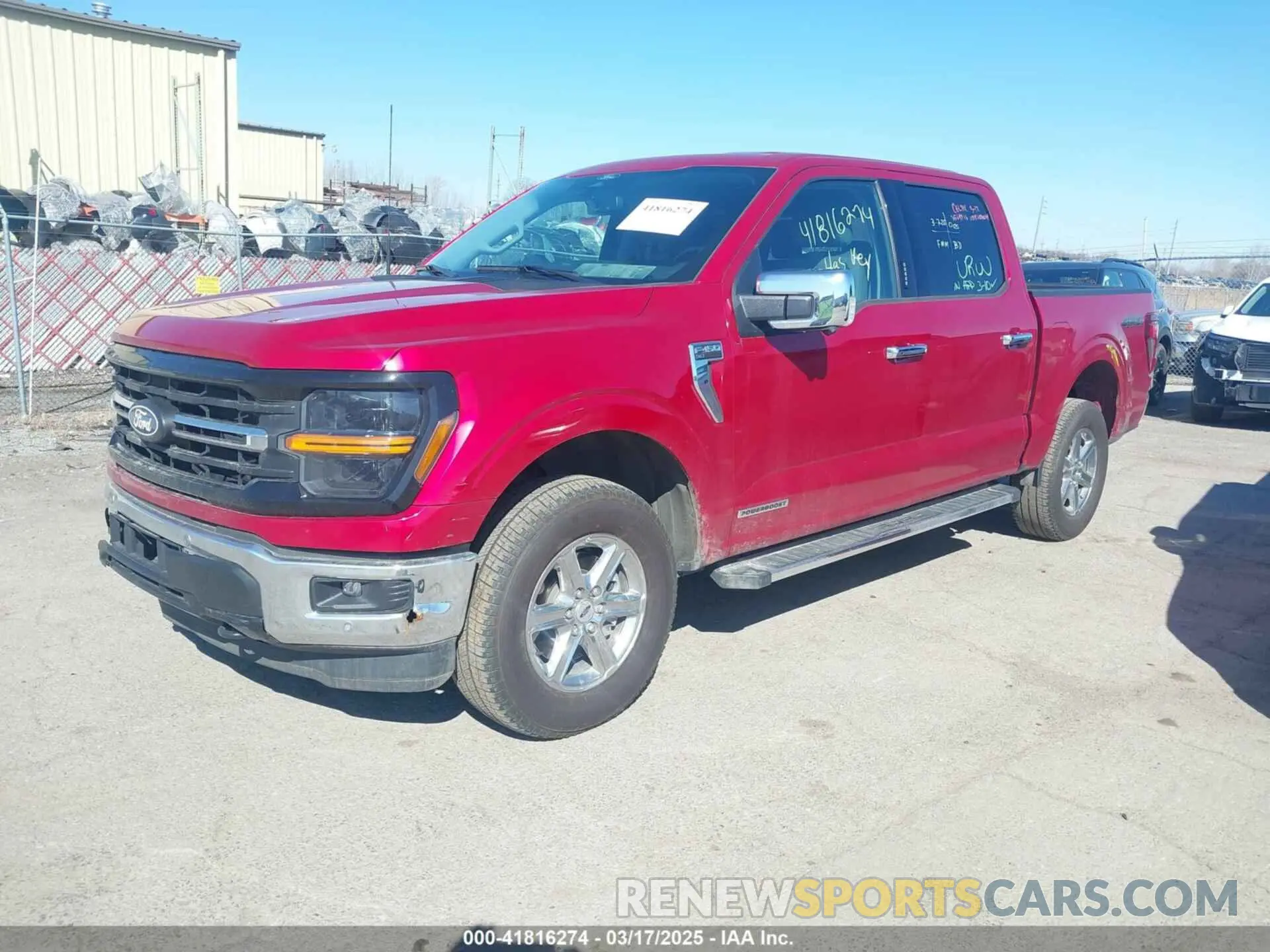 2 Photograph of a damaged car 1FTFW3LD2RFA31592 FORD F-150 2024