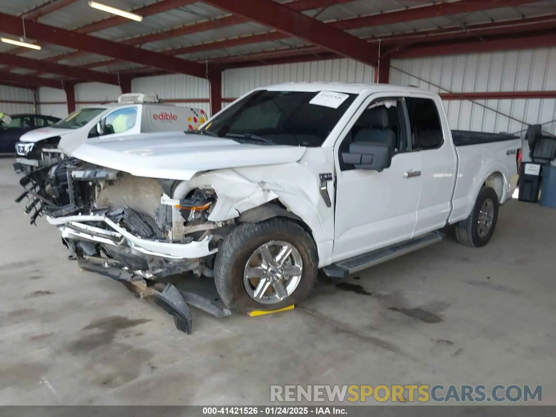 2 Photograph of a damaged car 1FTFX3L83RKE01259 FORD F-150 2024