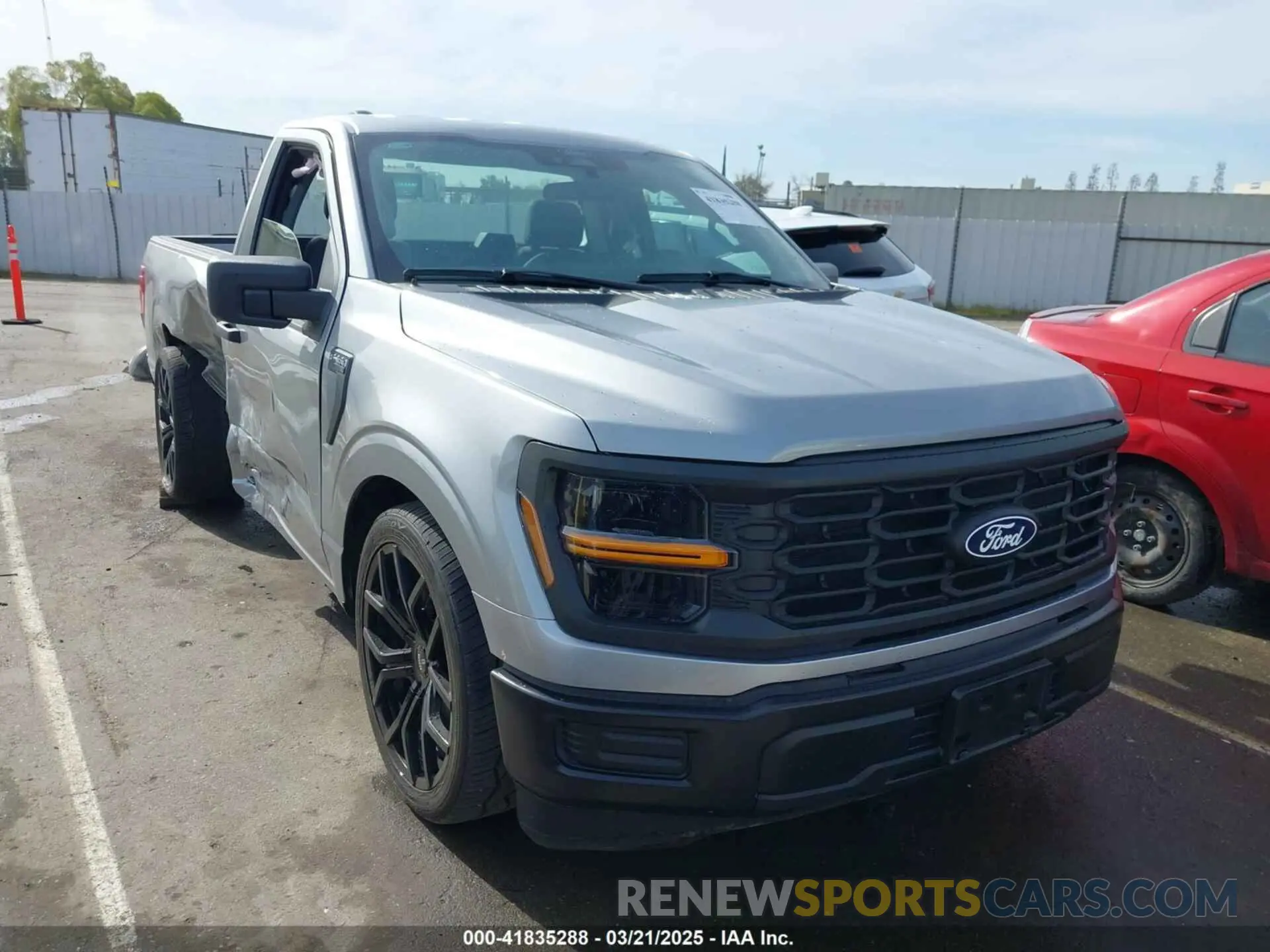 1 Photograph of a damaged car 1FTMF1K54RKE15726 FORD F-150 2024