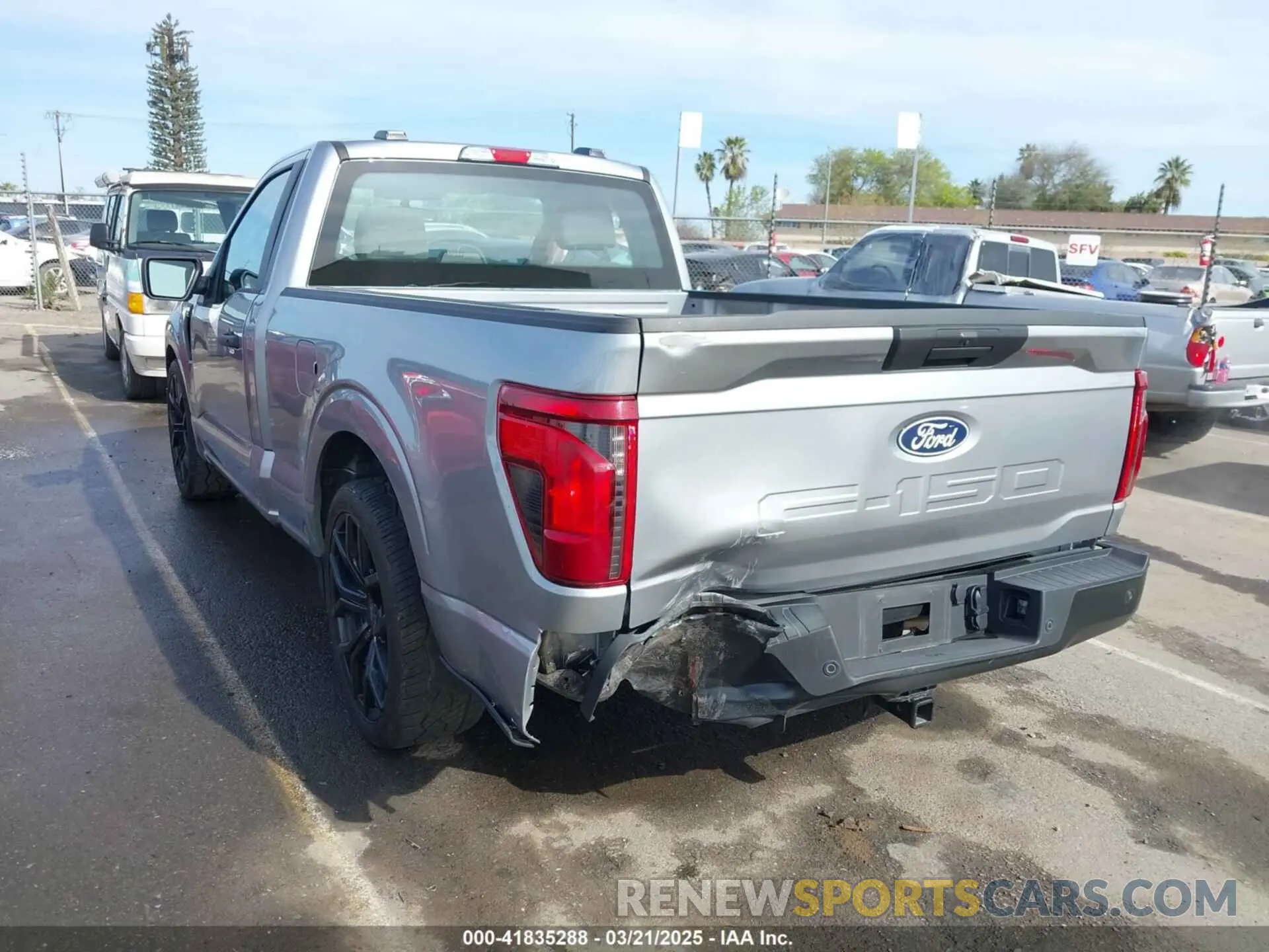 3 Photograph of a damaged car 1FTMF1K54RKE15726 FORD F-150 2024