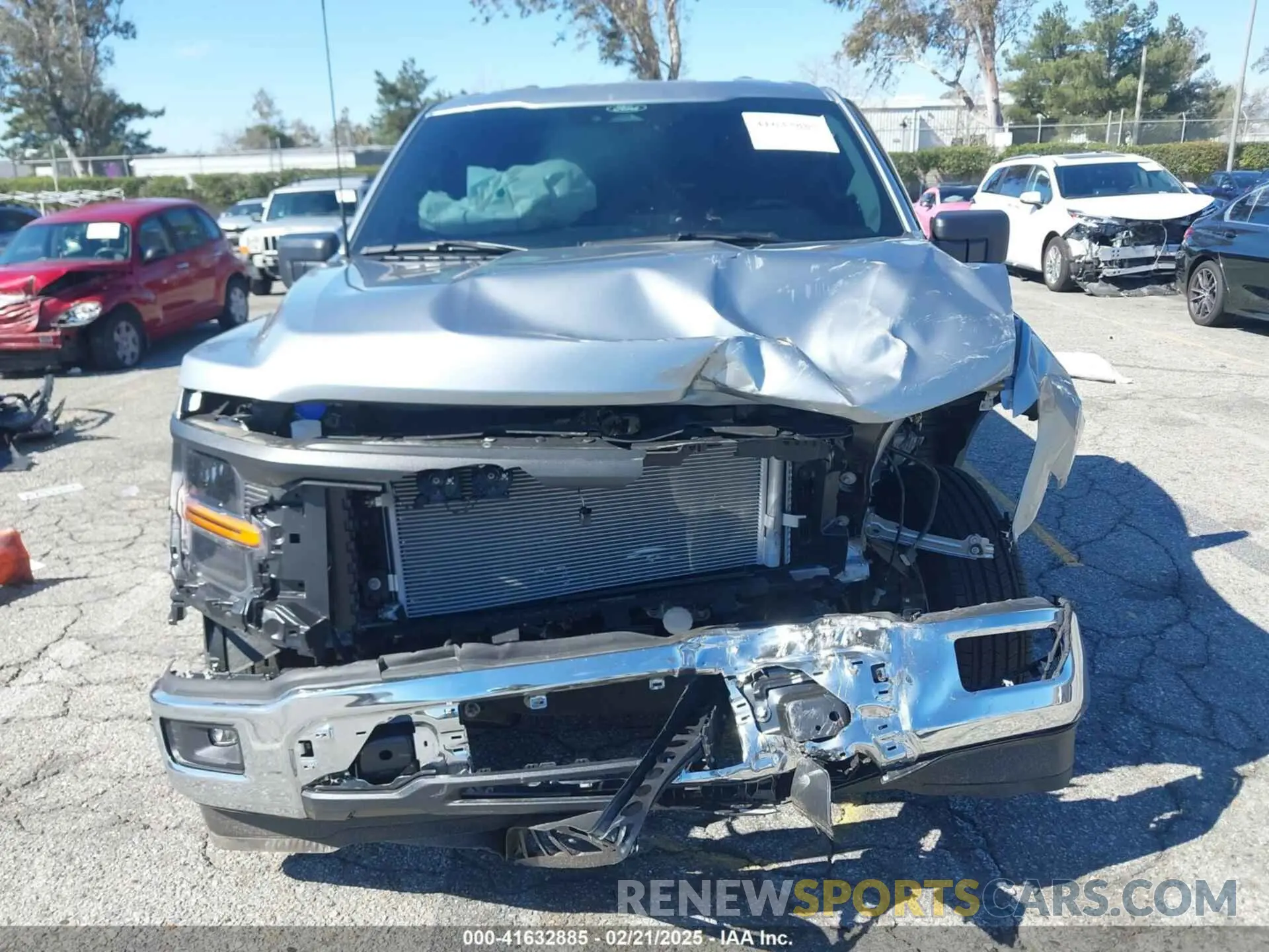 13 Photograph of a damaged car 1FTMF1K58RKF21984 FORD F-150 2024