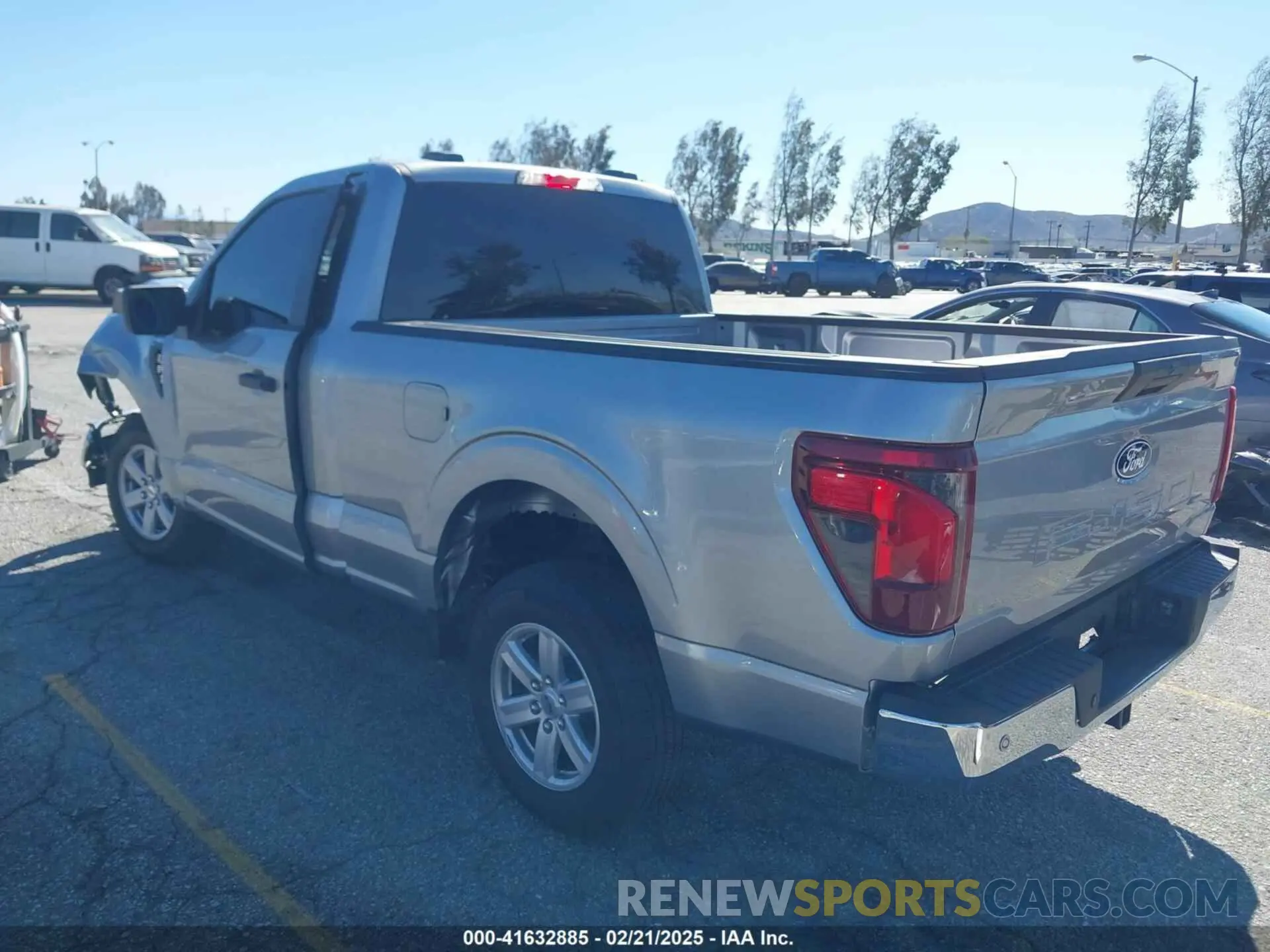 3 Photograph of a damaged car 1FTMF1K58RKF21984 FORD F-150 2024